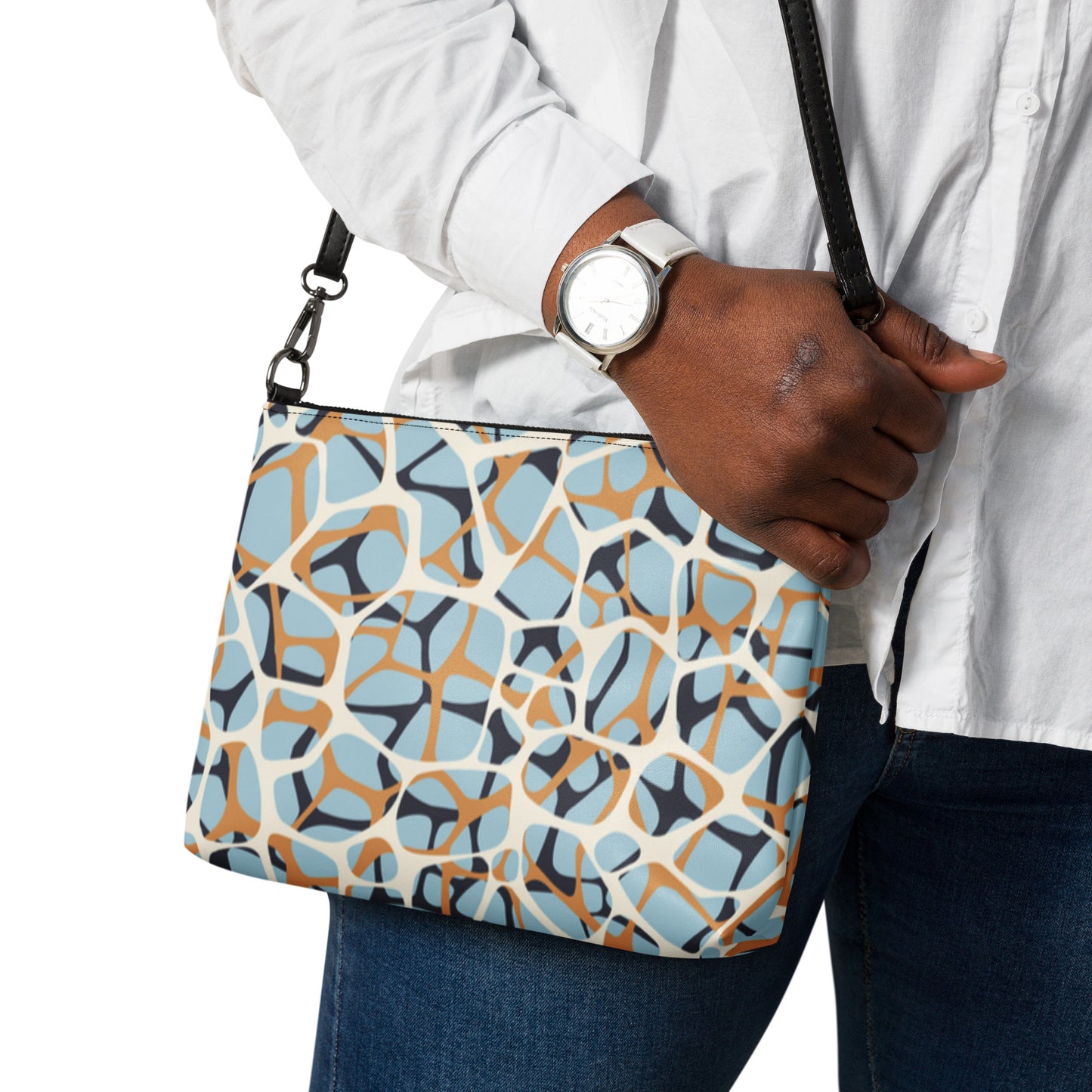 Abstract Mosaic Crossbody Bag | Everyday Essentials Carry