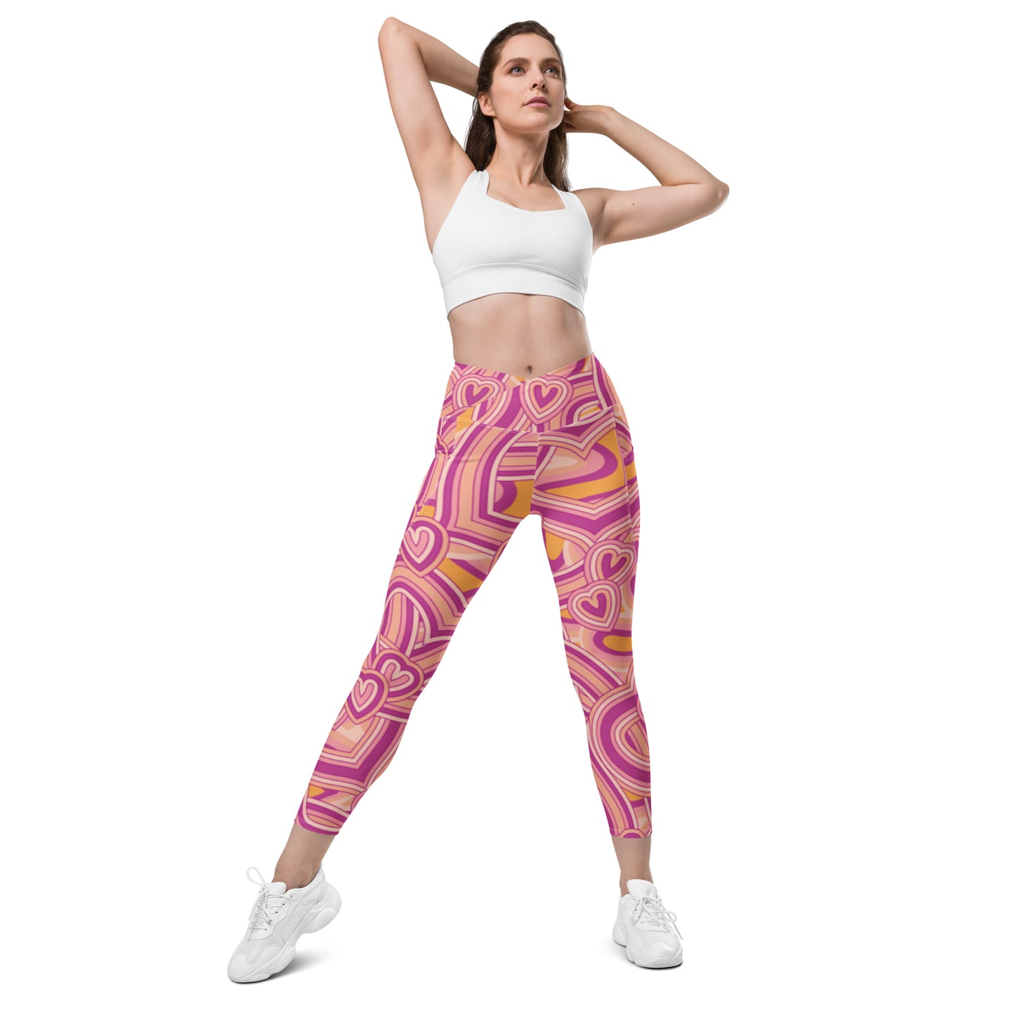 A Heart Thing- Crossover leggings with pockets