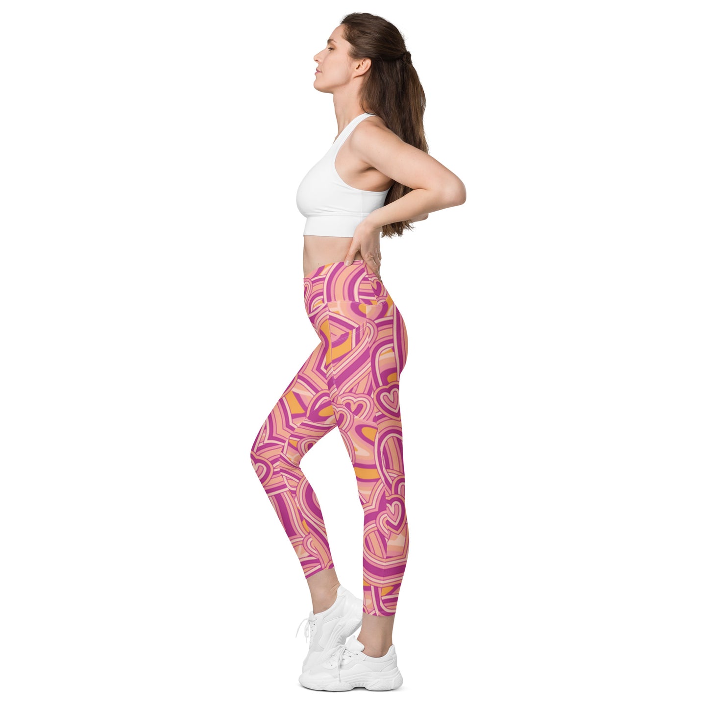 A Heart Thing- Crossover leggings with pockets
