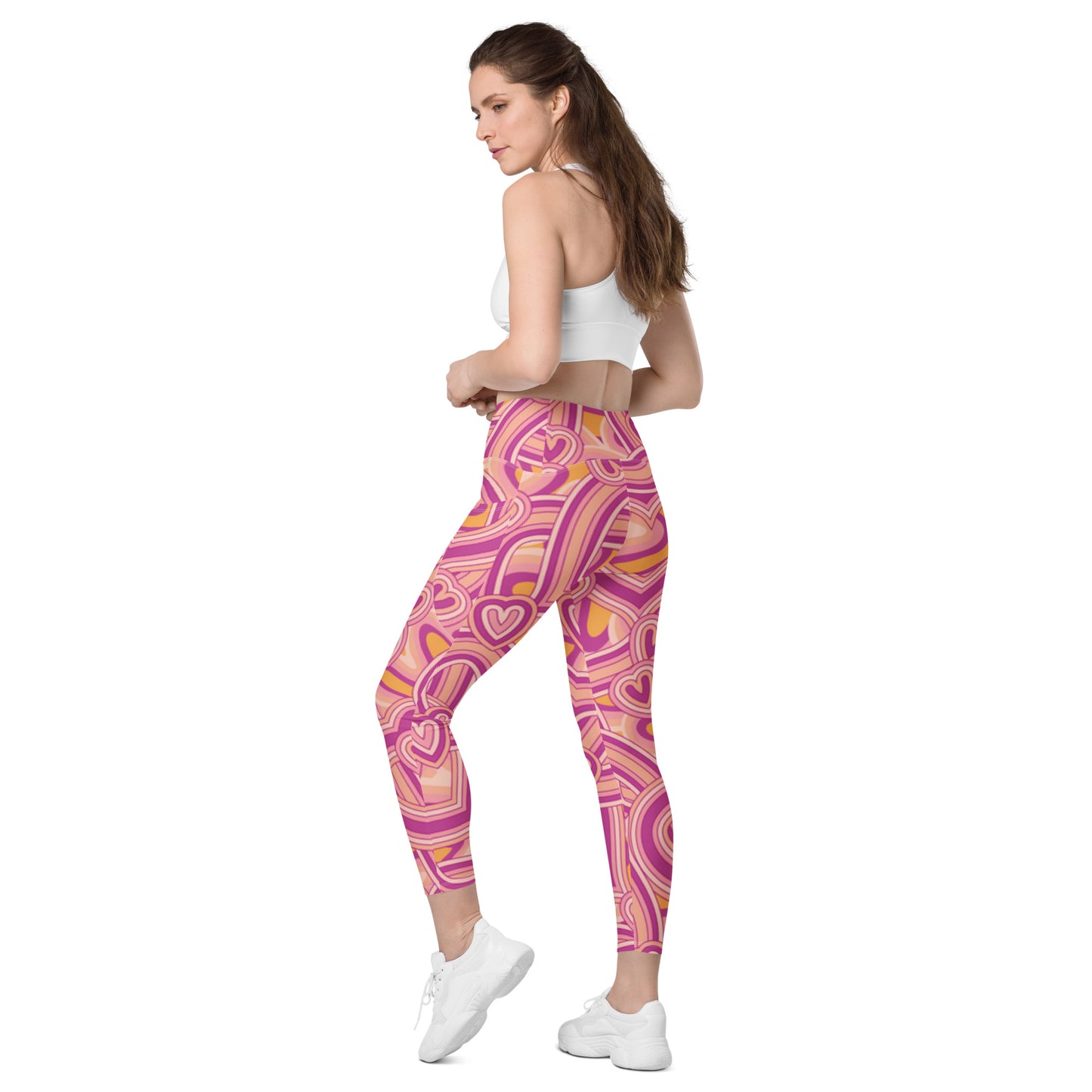 A Heart Thing- Crossover leggings with pockets