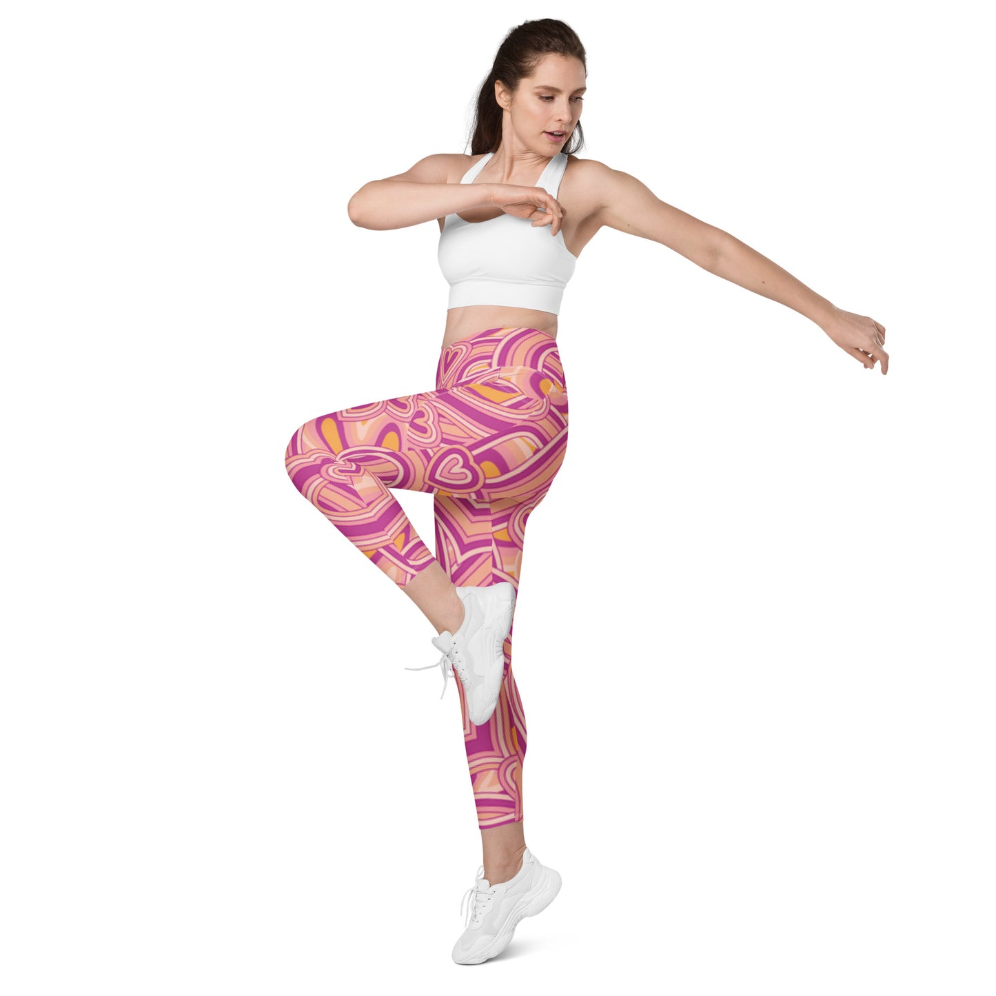 A Heart Thing- Crossover leggings with pockets