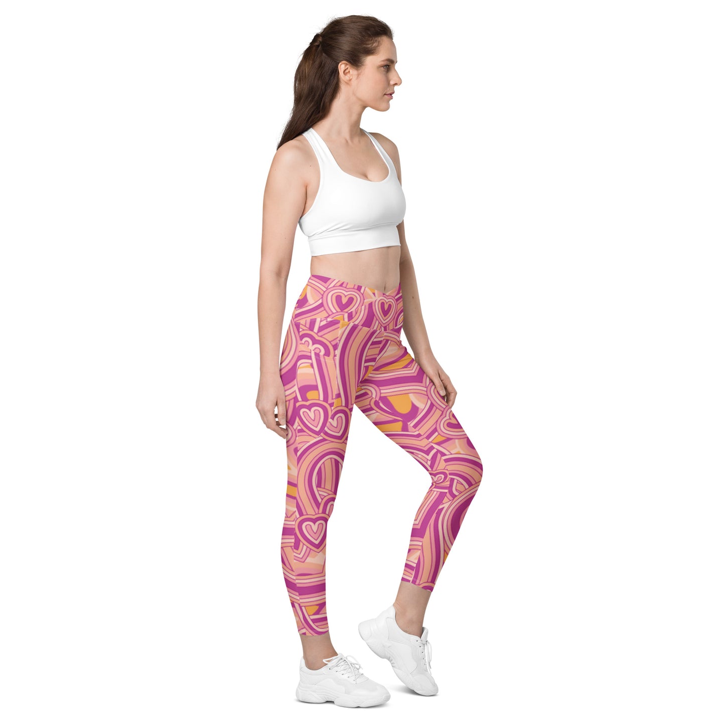 A Heart Thing- Crossover leggings with pockets