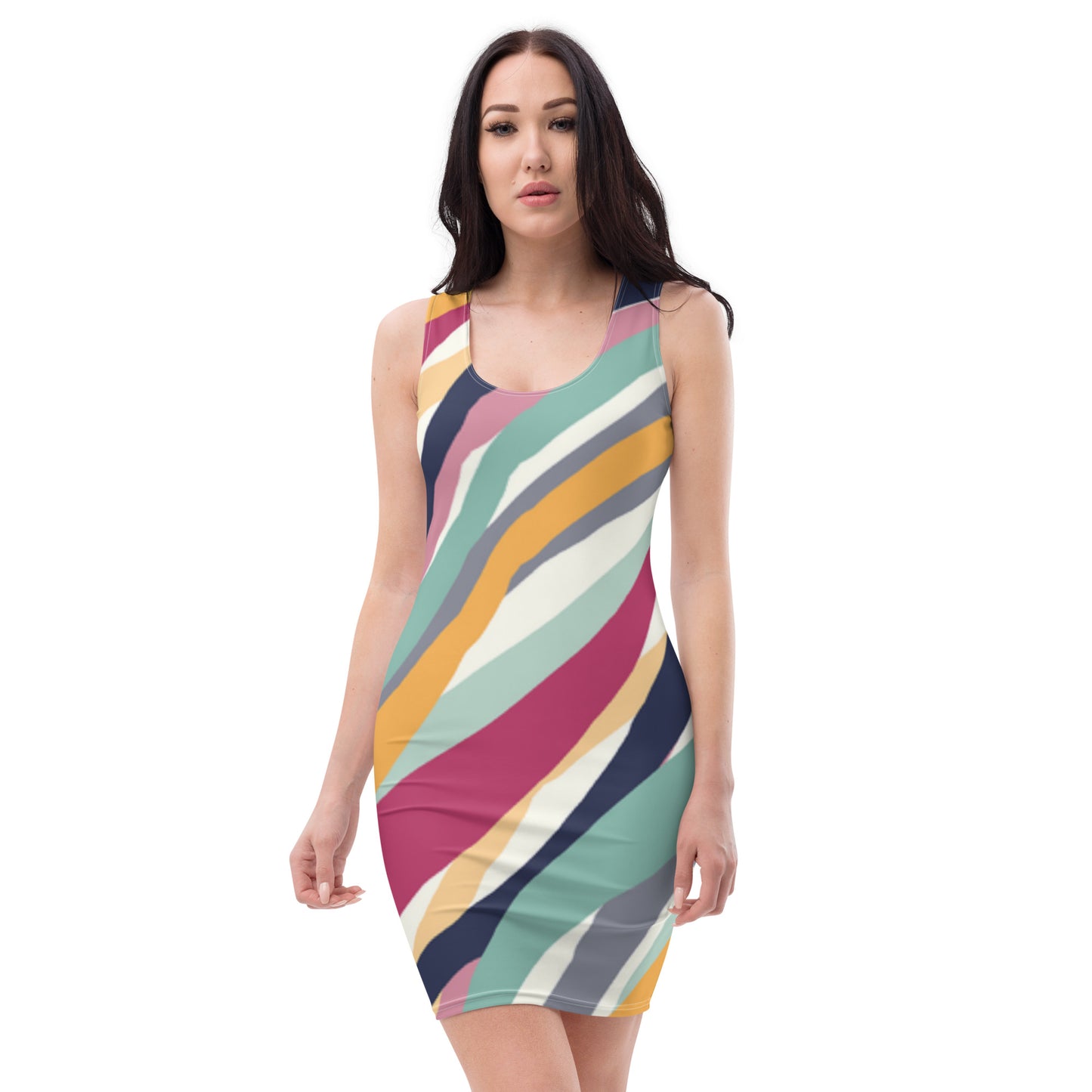 Think Positive-Sublimation Cut & Sew Dress
