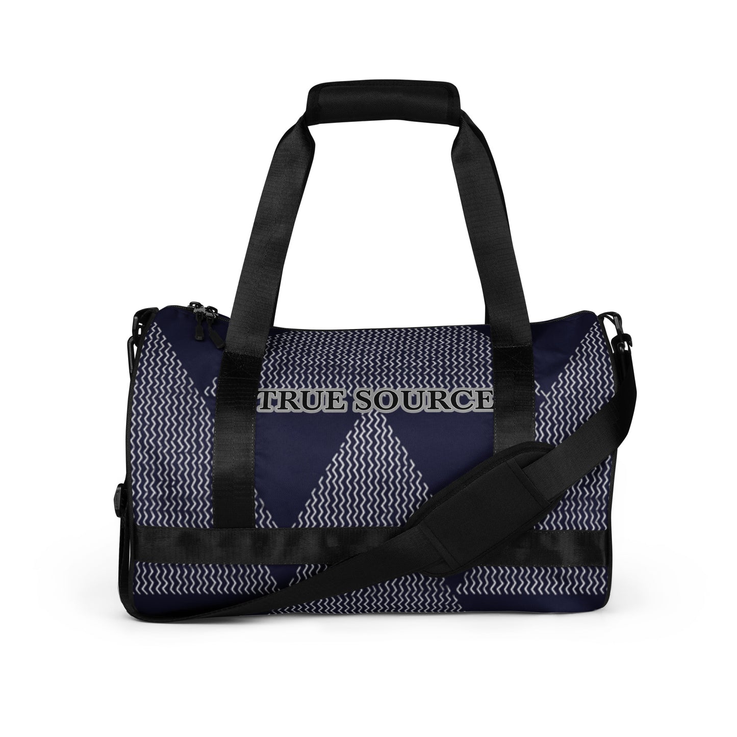 True Source-All-over print gym bag
