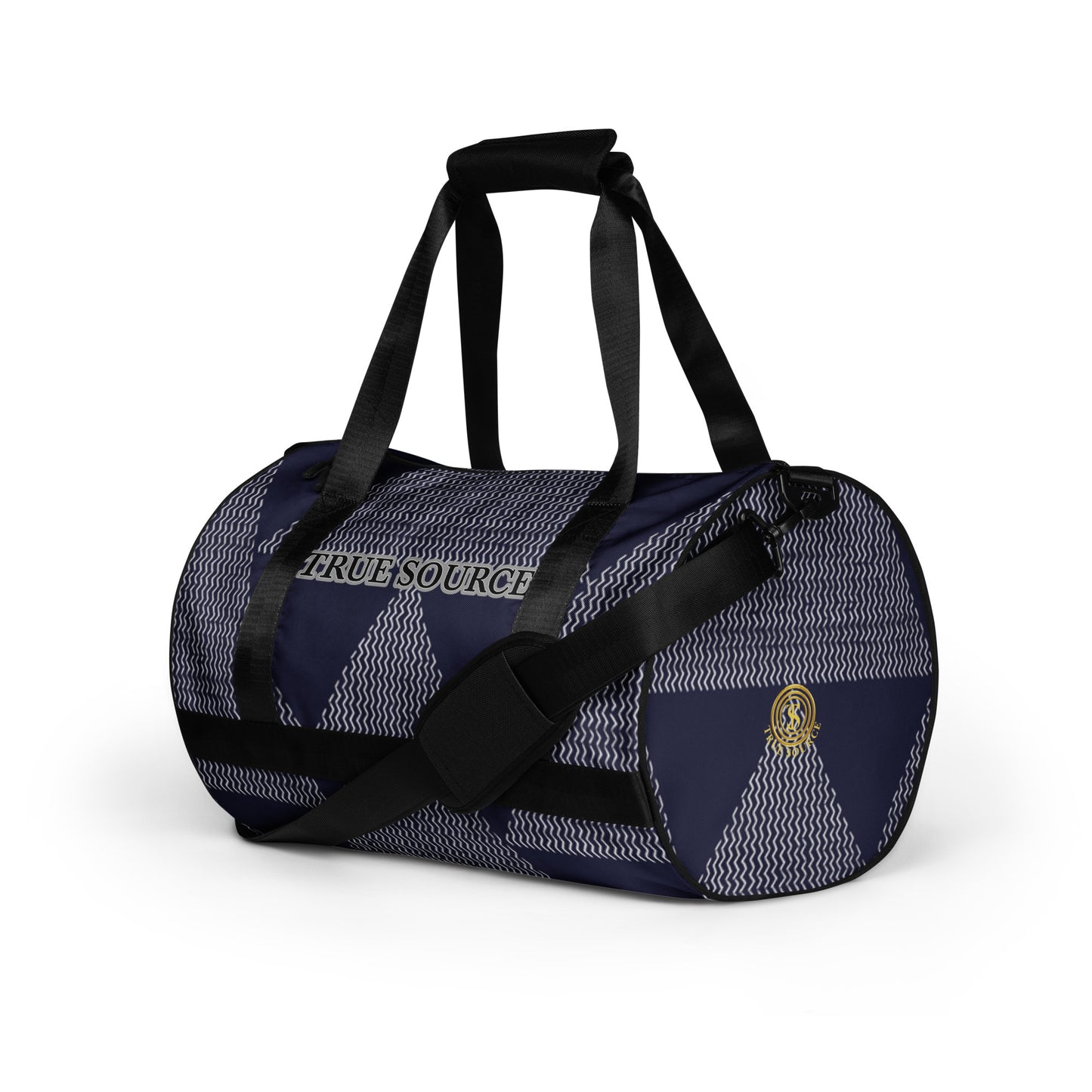 True Source-All-over print gym bag