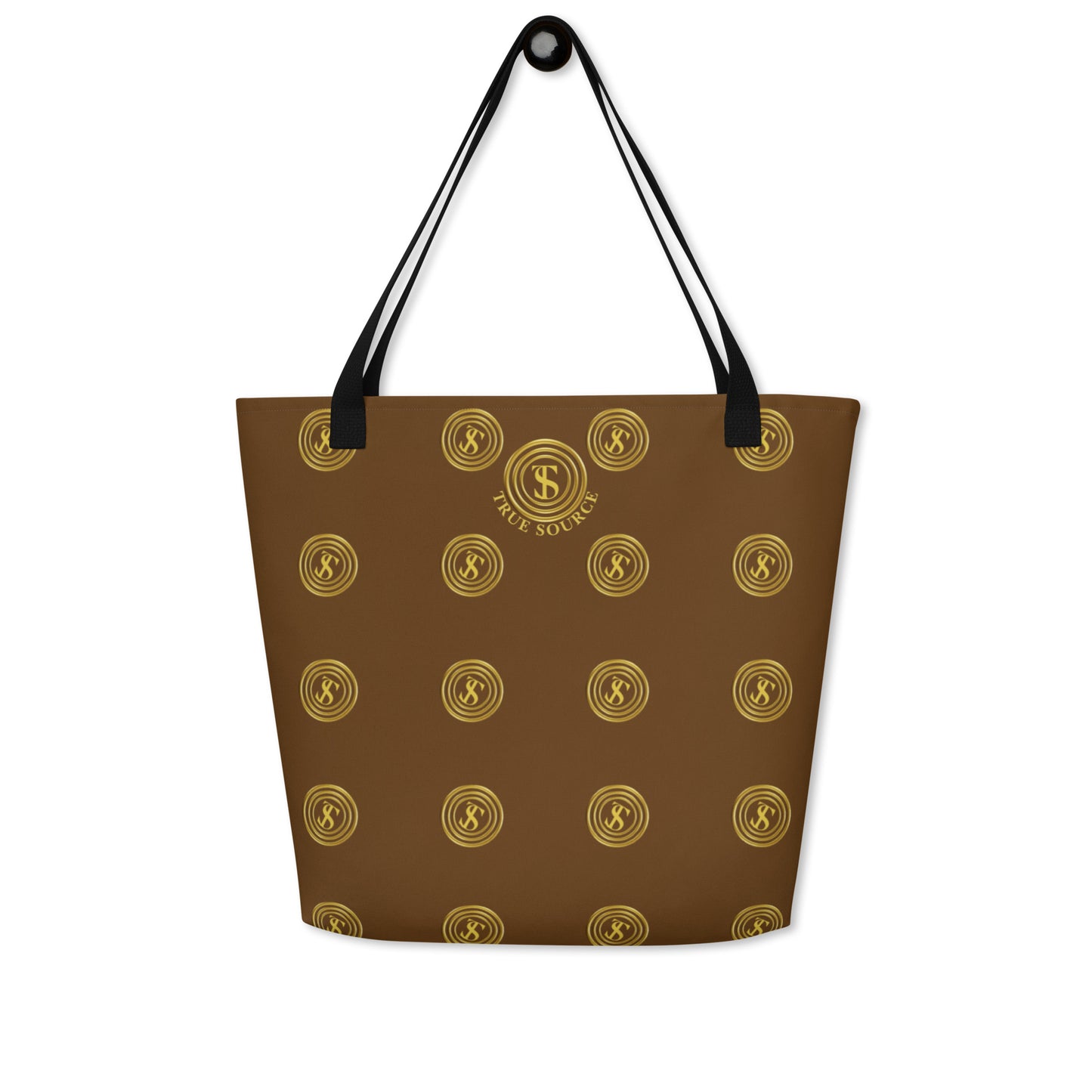 Resourceful-All-Over Print Large Tote Bag