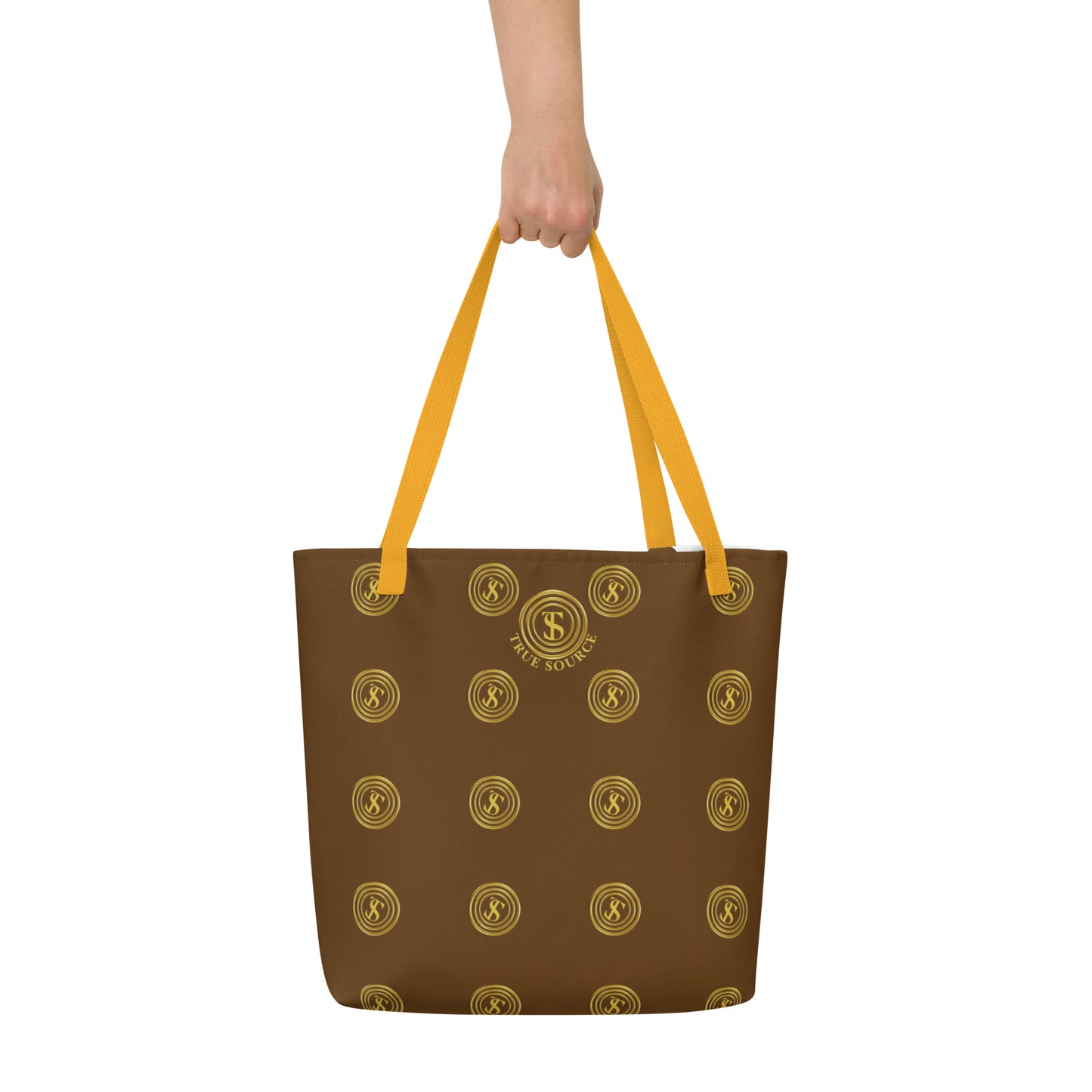 Resourceful-All-Over Print Large Tote Bag