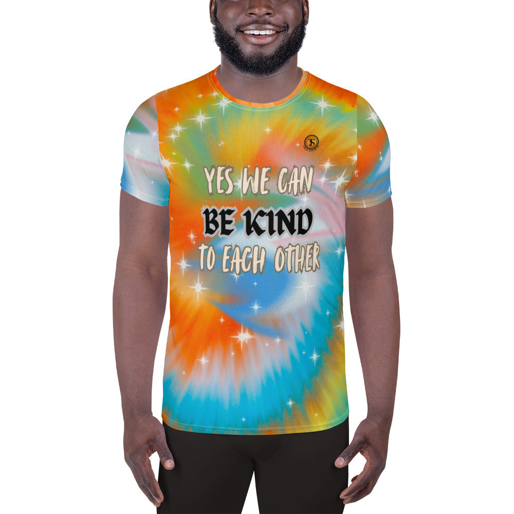 Scope Of Colors-All-Over Print Men's Athletic T-shirt