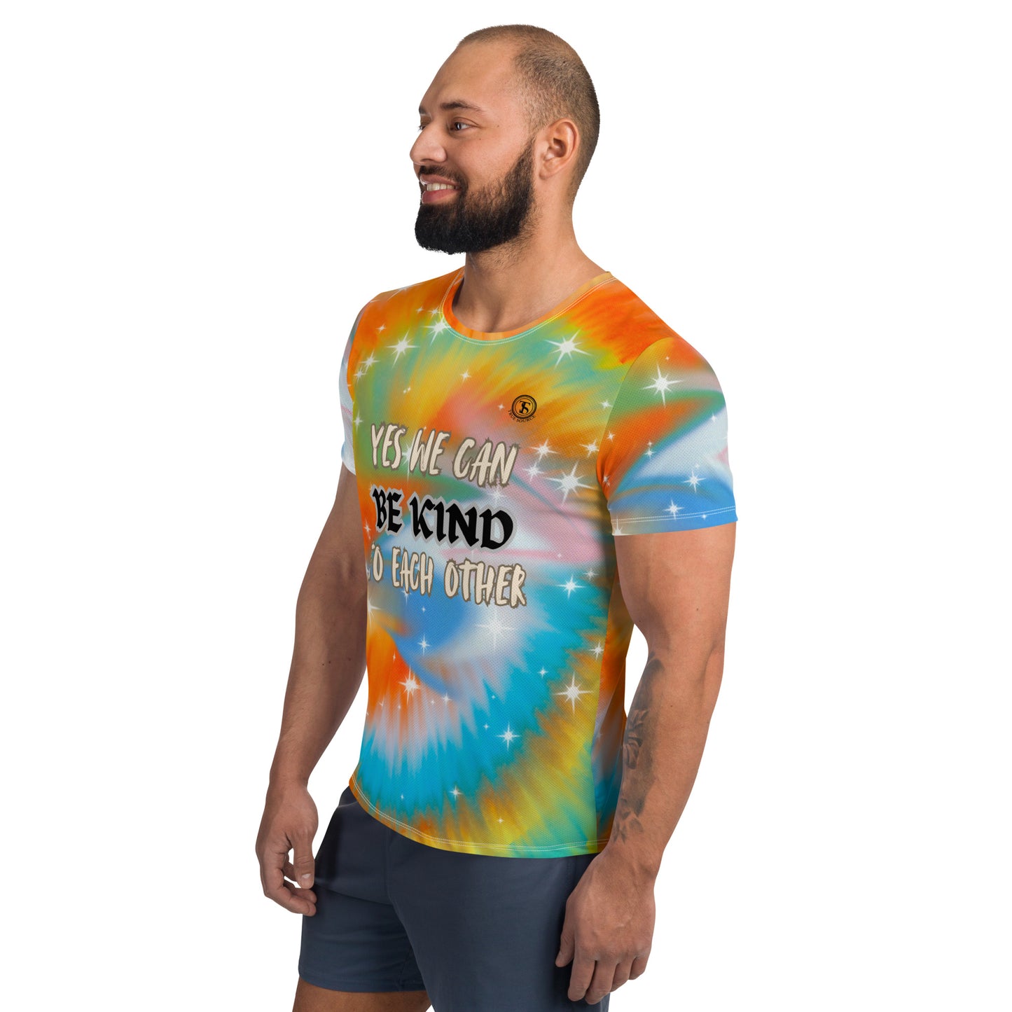 Scope Of Colors-All-Over Print Men's Athletic T-shirt