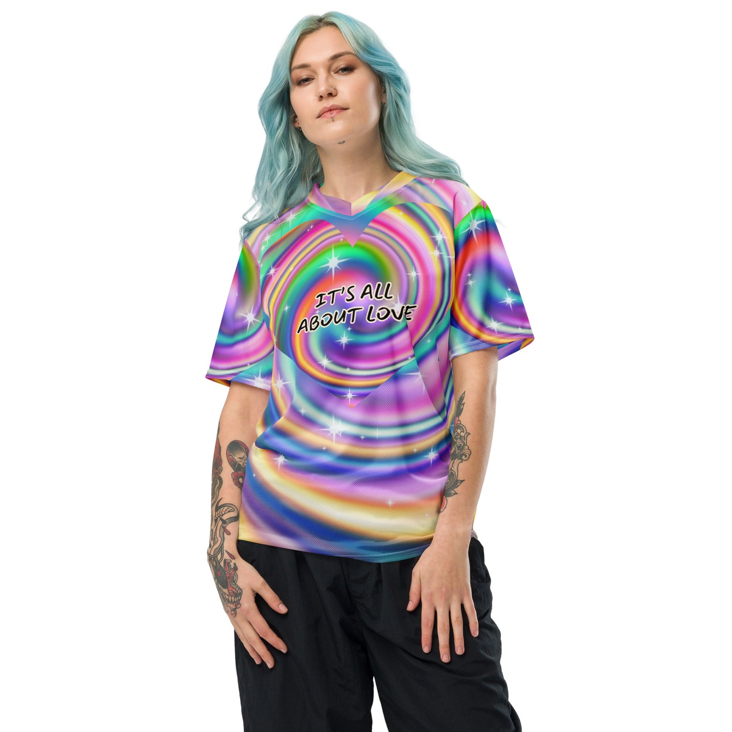 Scope Of Colors-Recycled unisex sports jersey