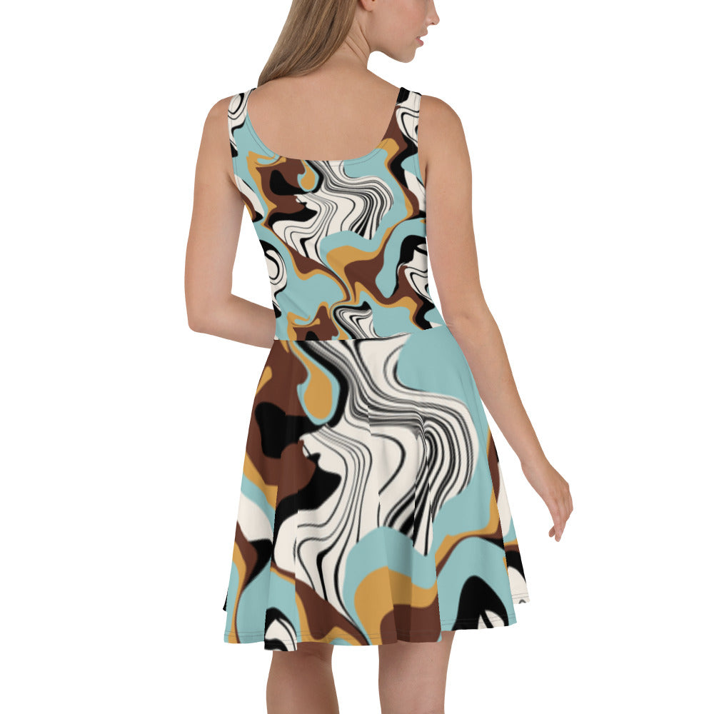 Scope of Colors- Skater Dress