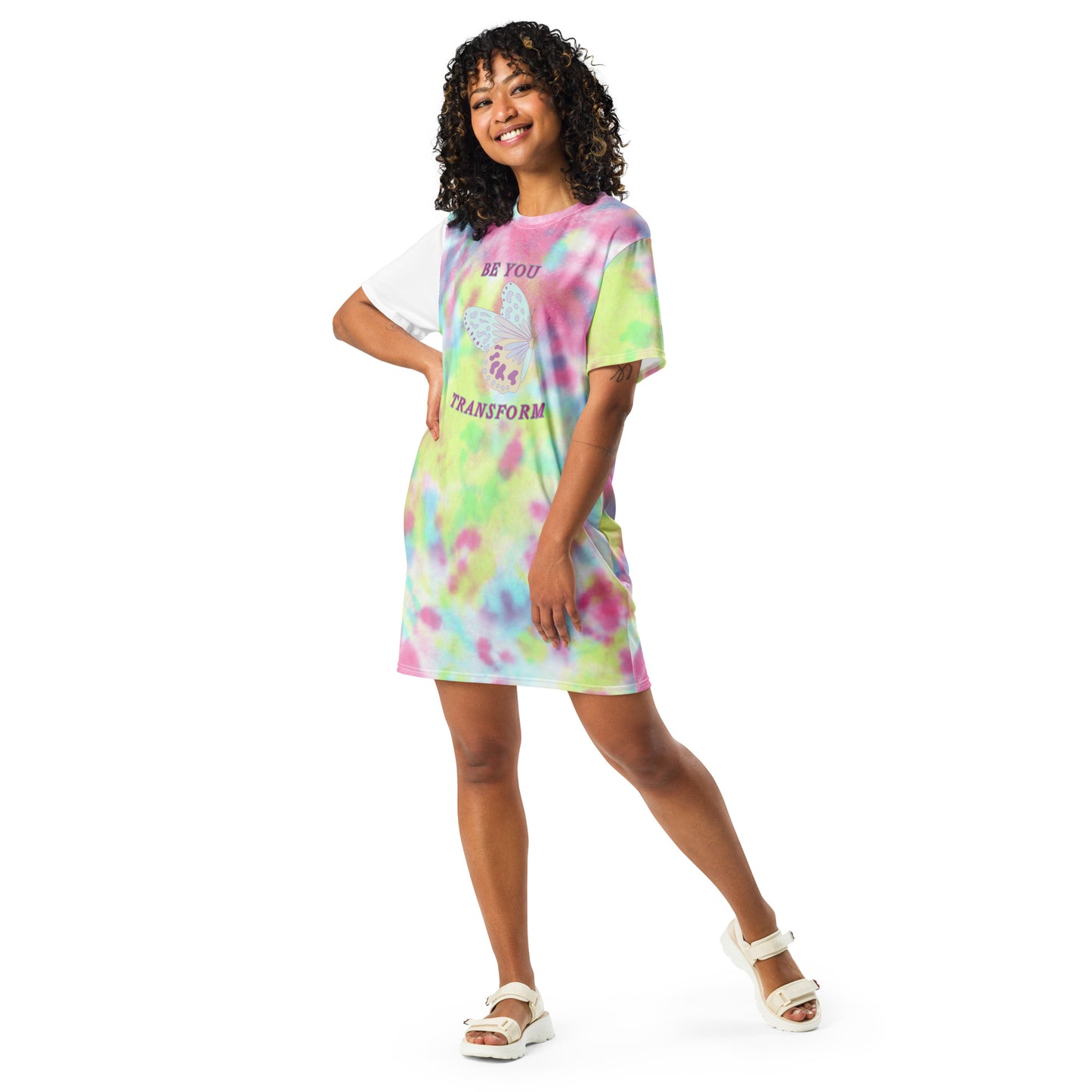 Scope of Color-T-shirt dress