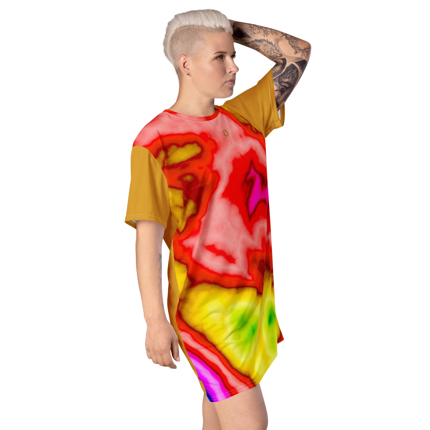 Scope of Color-T-shirt dress