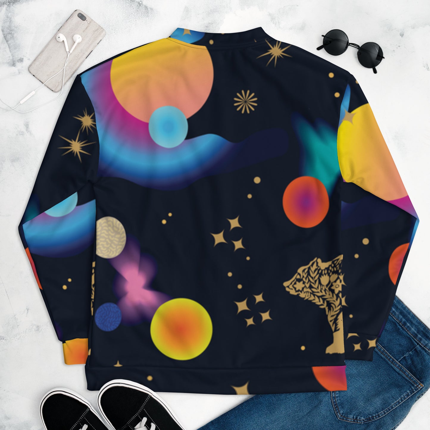 Shine Bright- Unisex Bomber Jacket