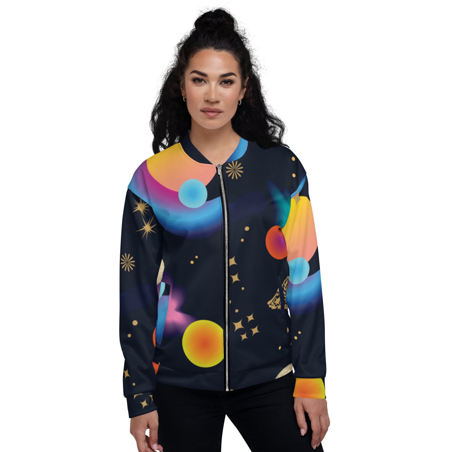 Shine Bright- Unisex Bomber Jacket