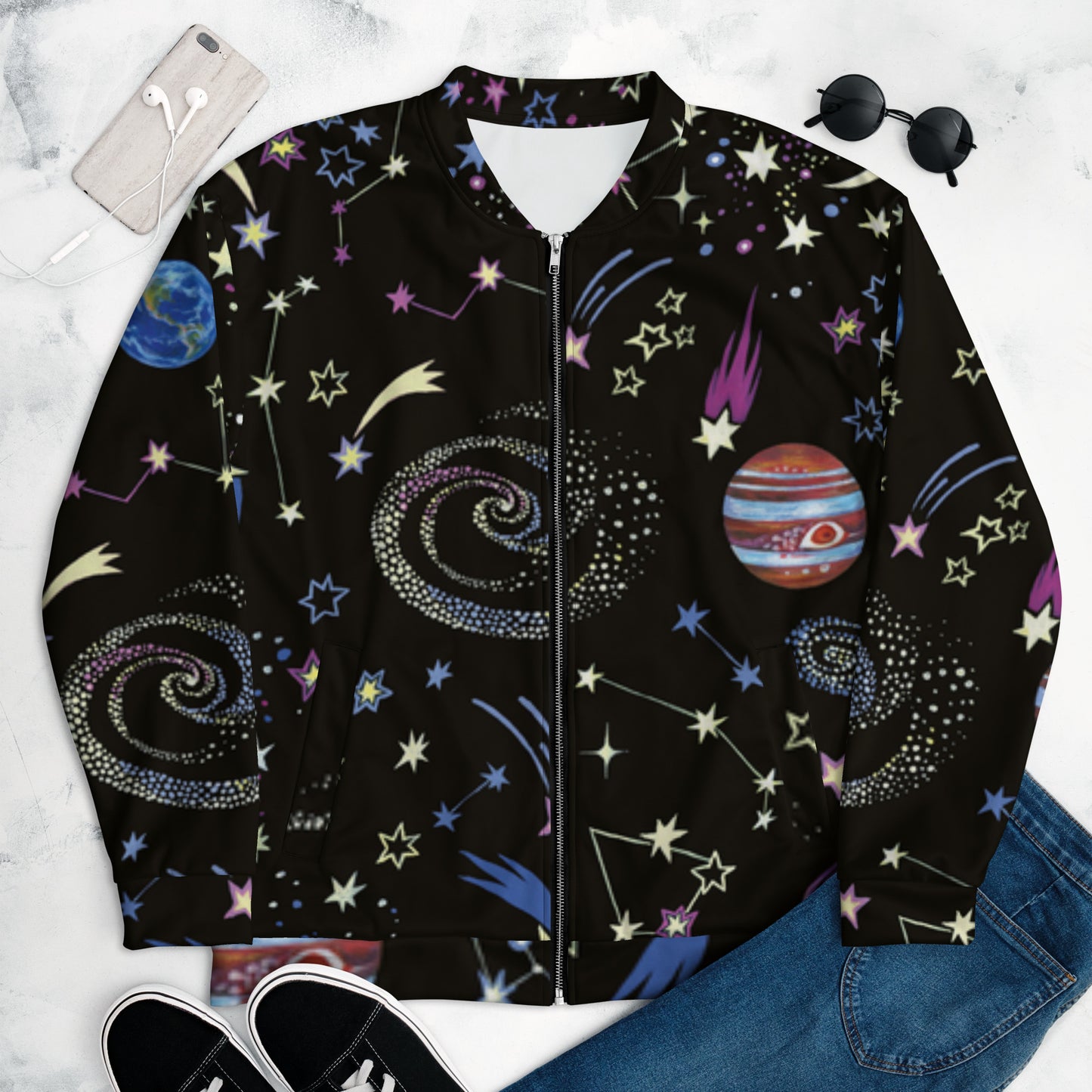 Shine Bright- Unisex Bomber Jacket