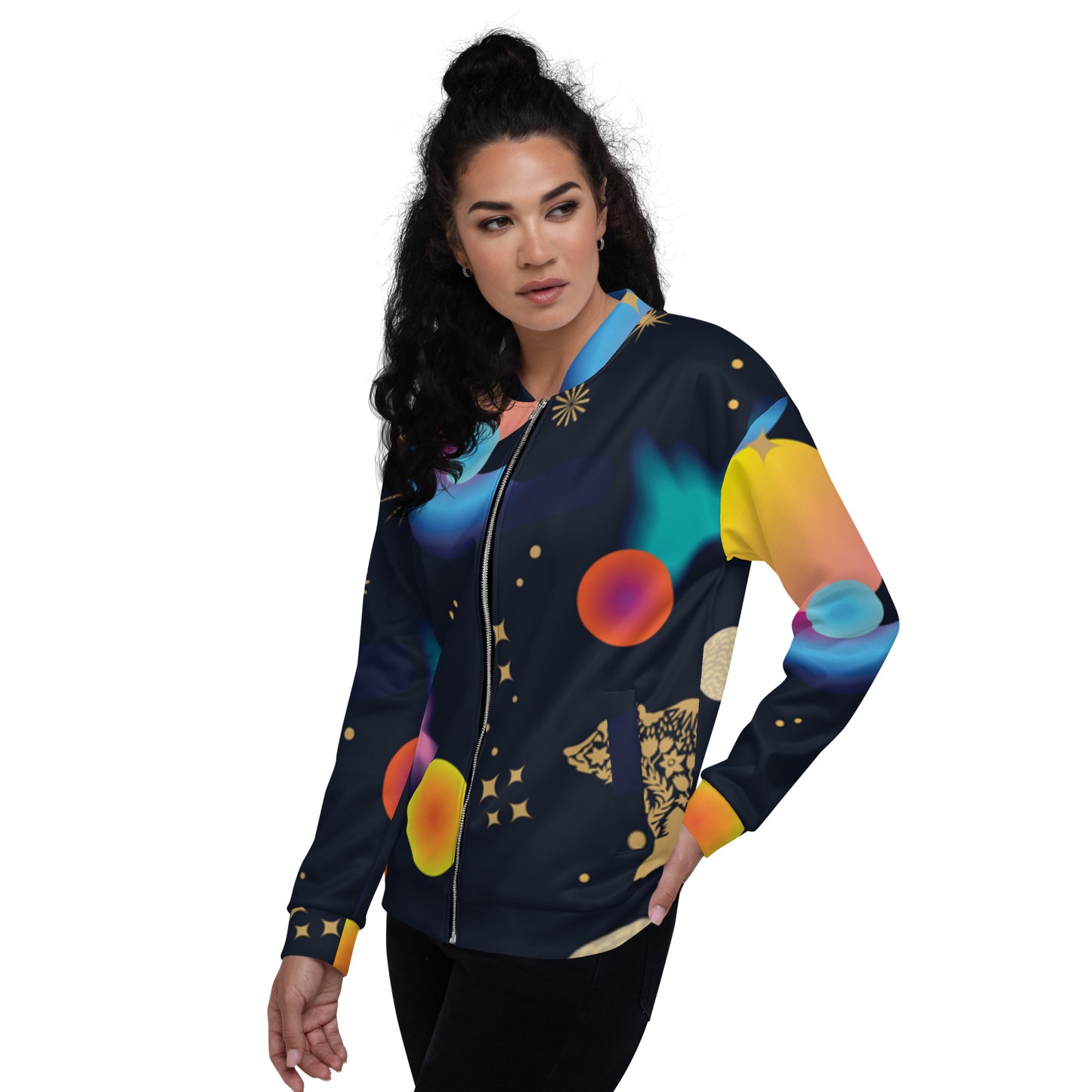 Shine Bright- Unisex Bomber Jacket