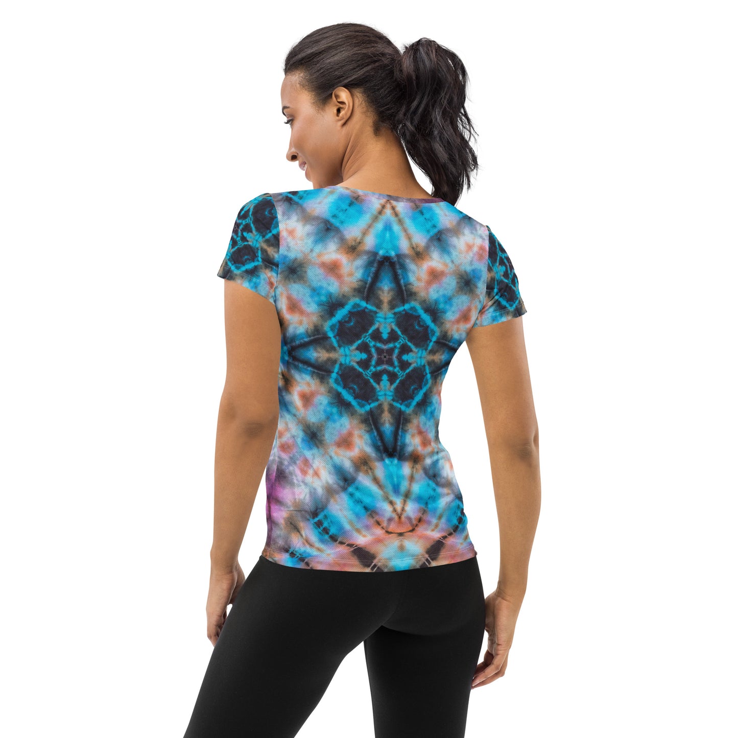 Scope of Color-All-Over Print Women's Athletic T-shirt