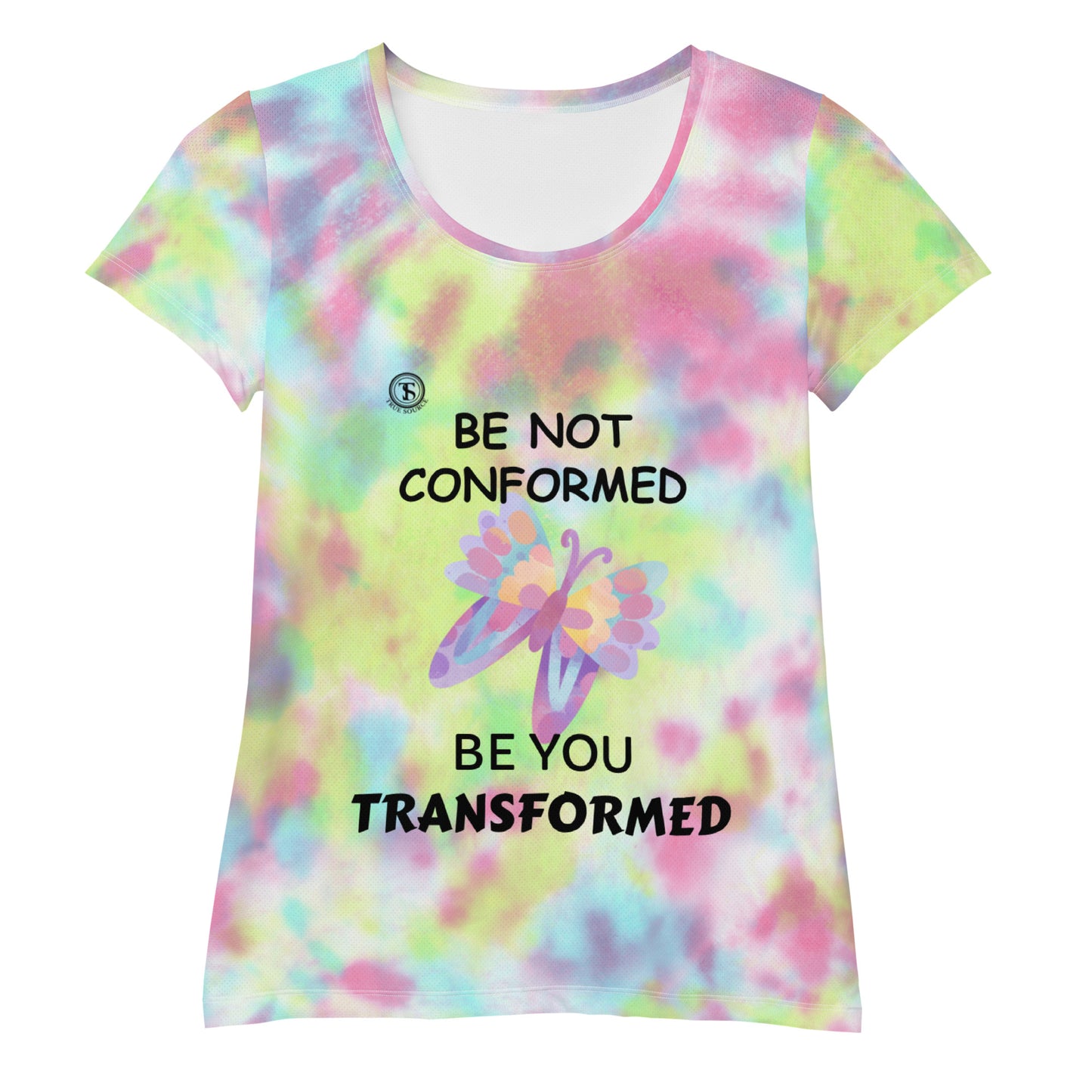 Scope of Color-All-Over Print Women's Athletic T-shirt