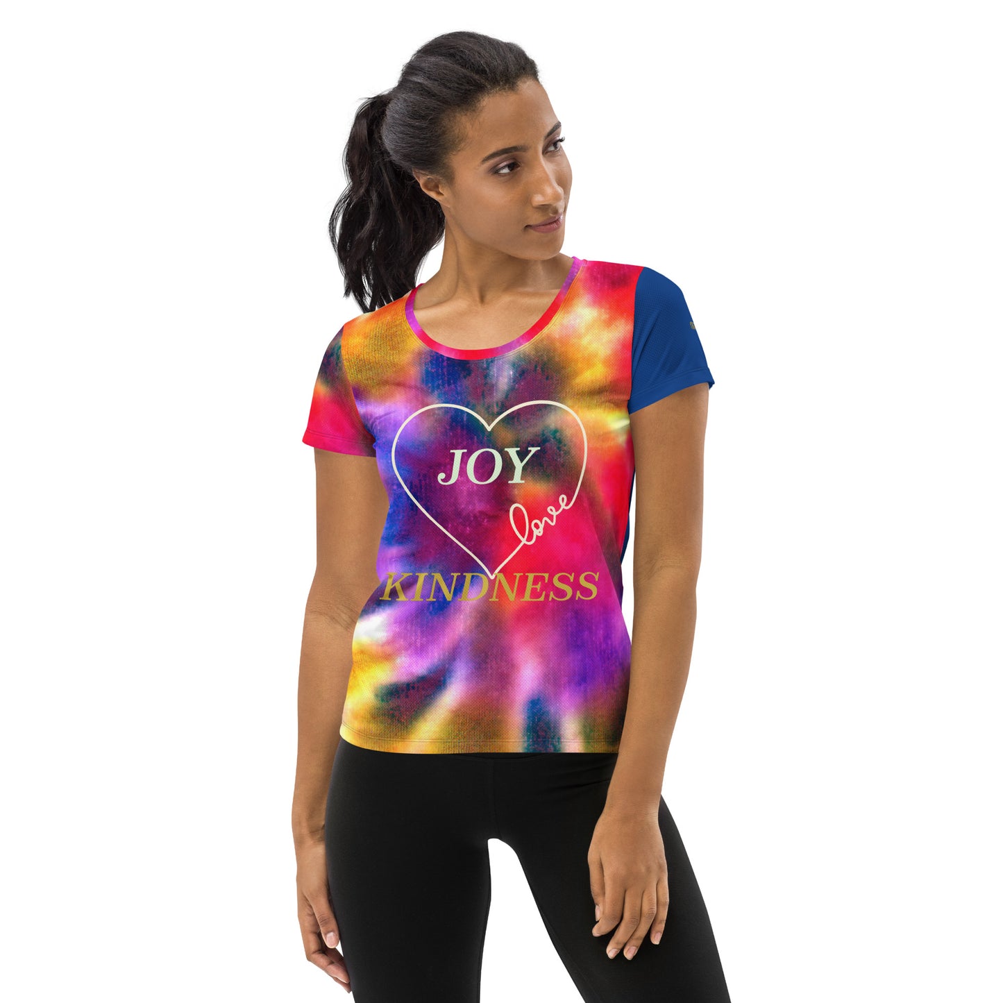 Scope of Color-All-Over Print Women's Athletic T-shirt
