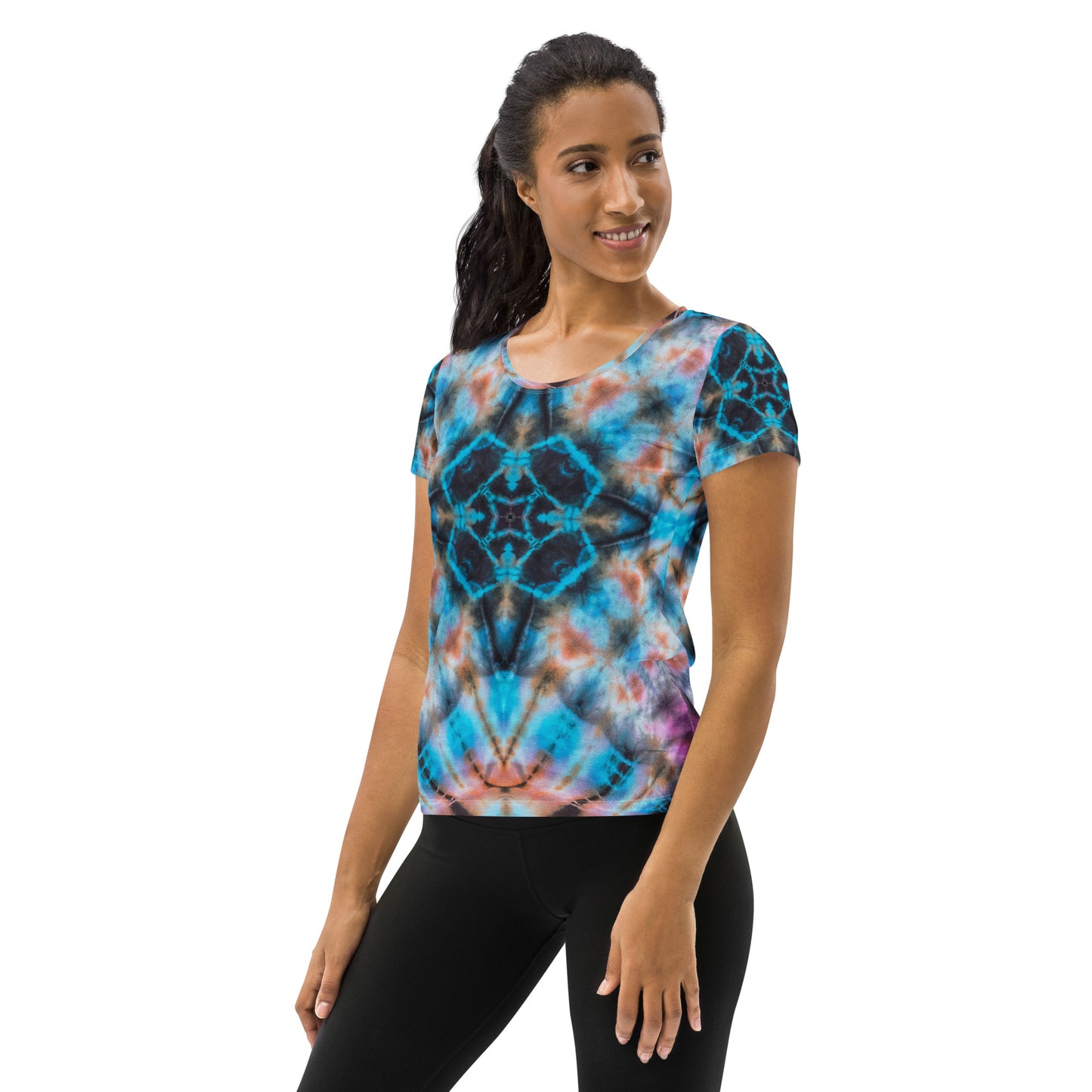Scope of Color-All-Over Print Women's Athletic T-shirt