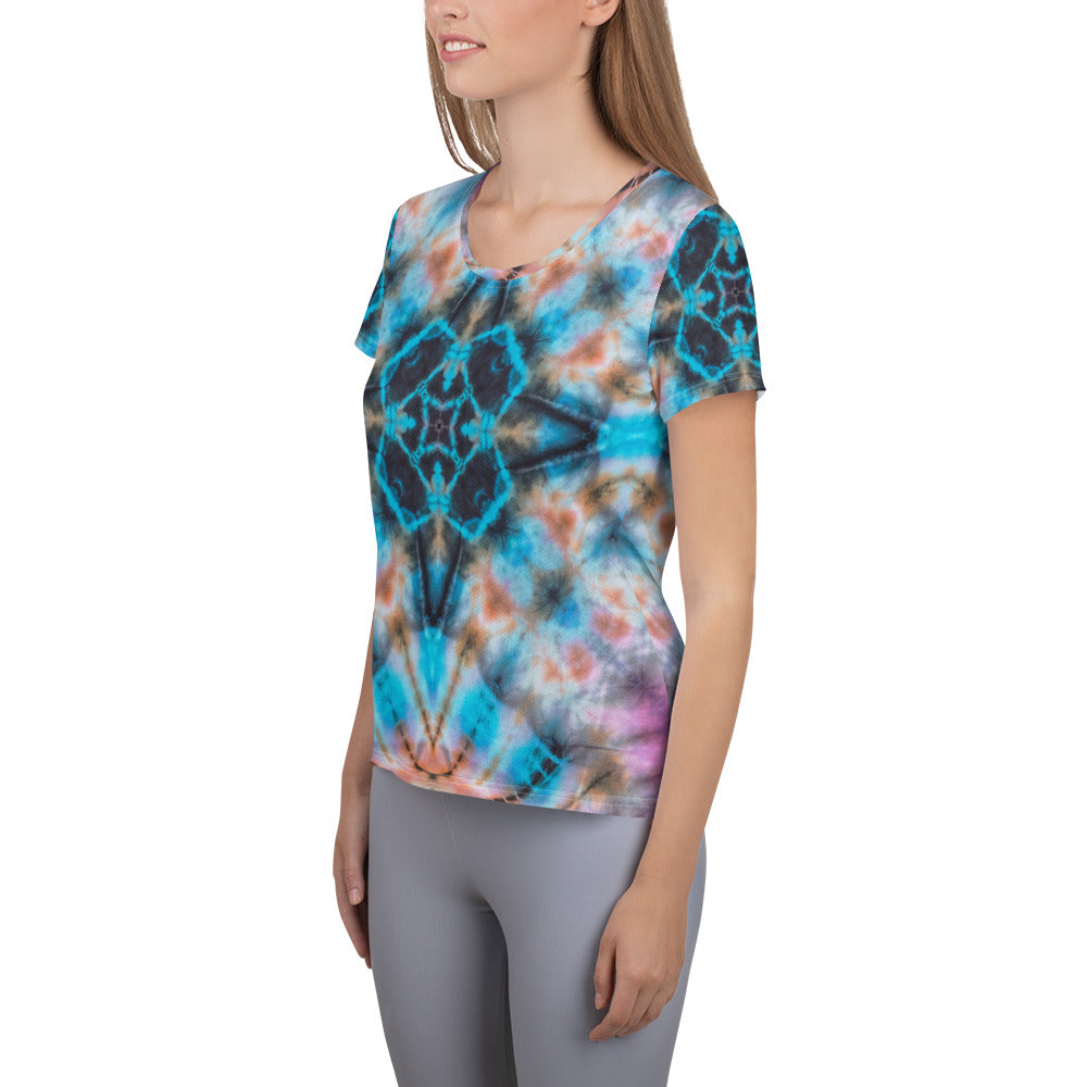 Scope of Color-All-Over Print Women's Athletic T-shirt