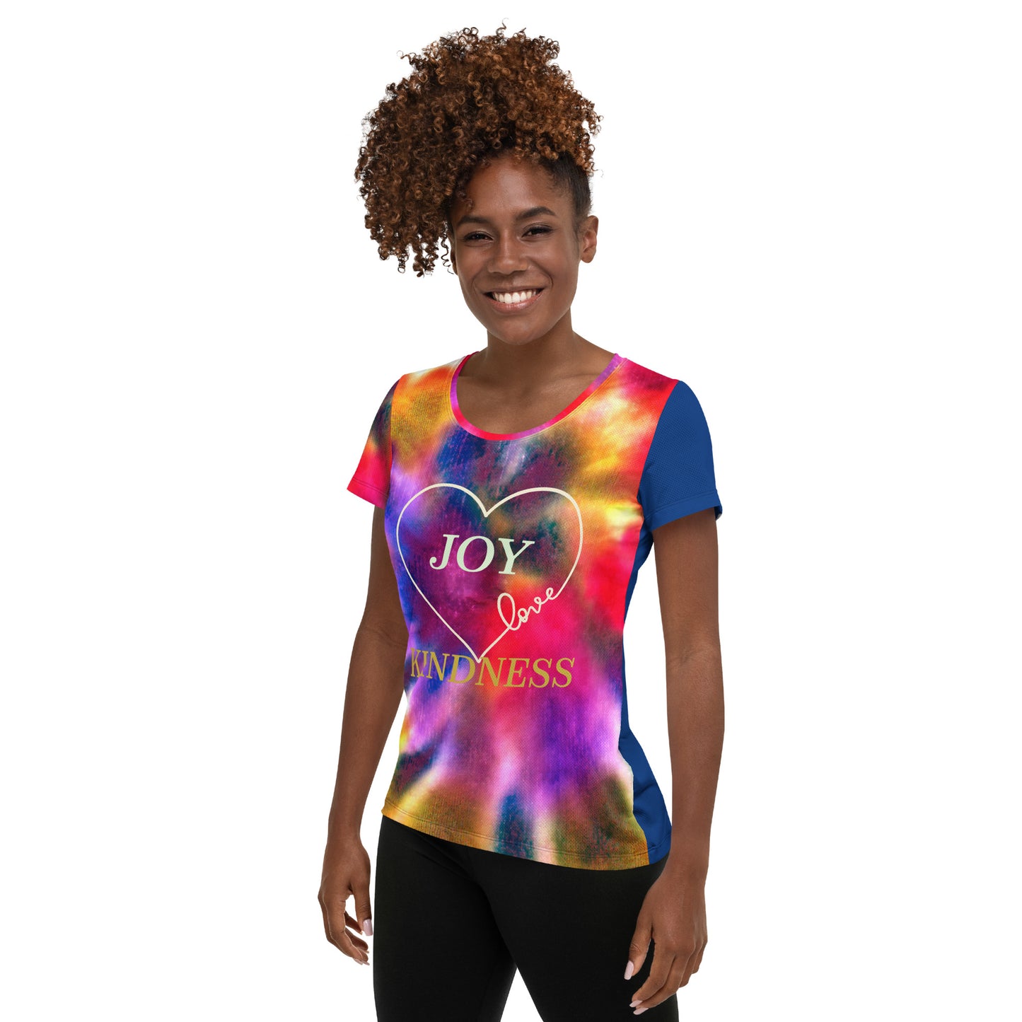 Scope of Color-All-Over Print Women's Athletic T-shirt