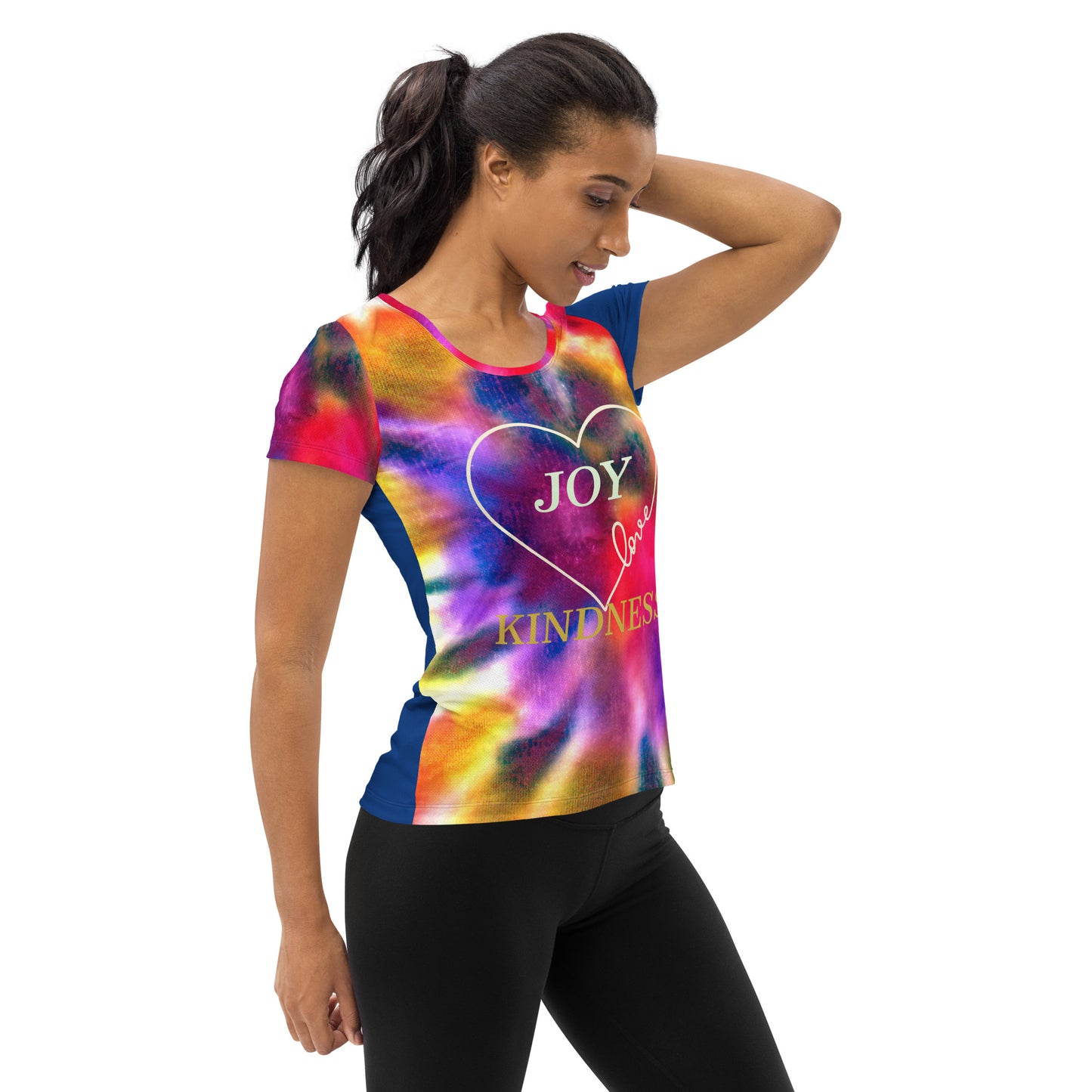 Scope of Color-All-Over Print Women's Athletic T-shirt