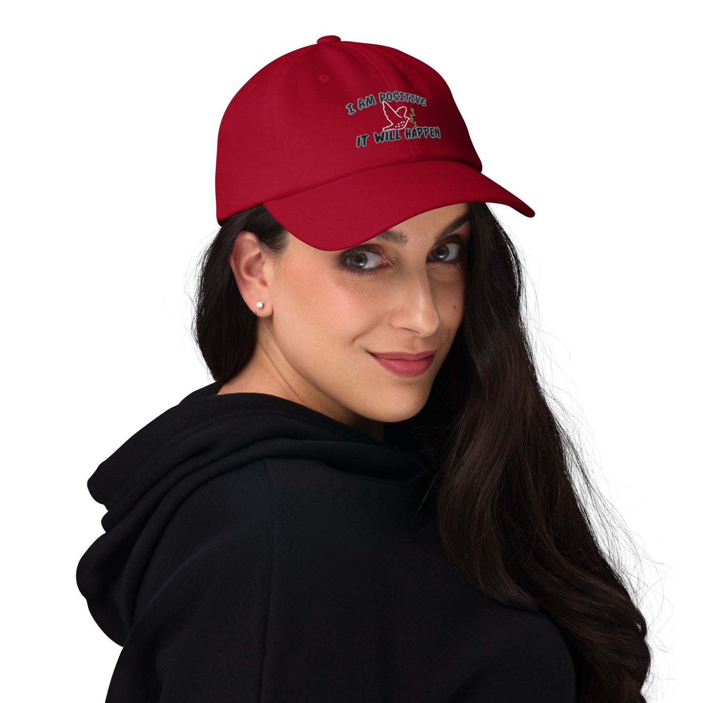 Think Positive-Dad hat