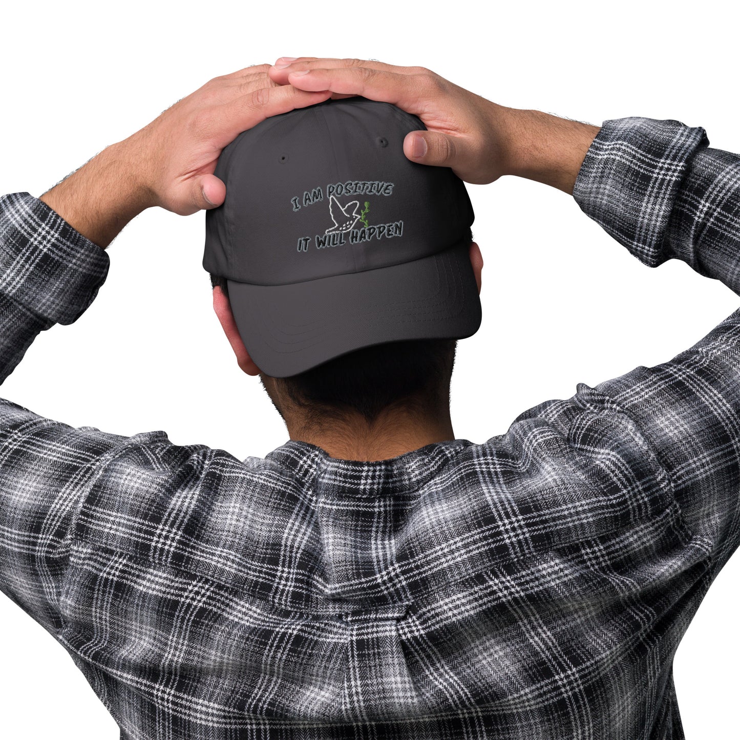 Think Positive-Dad hat