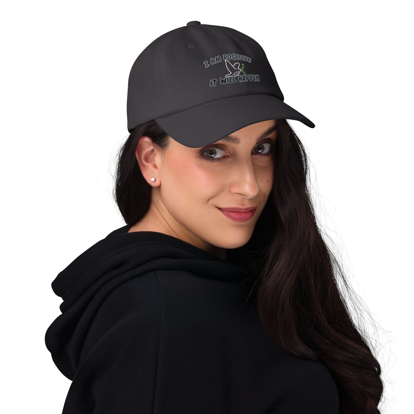 Think Positive-Dad hat
