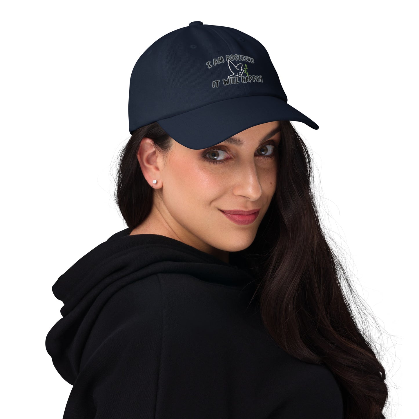 Think Positive-Dad hat