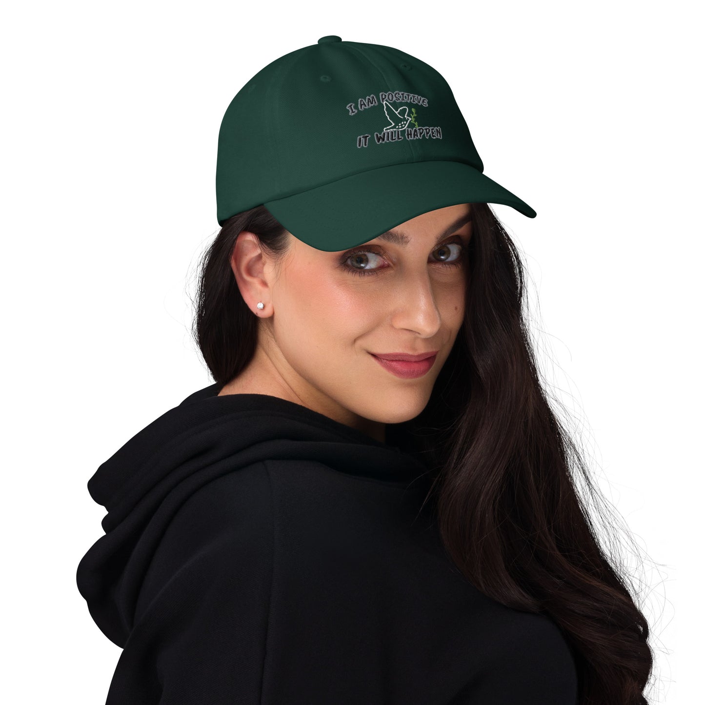 Think Positive-Dad hat
