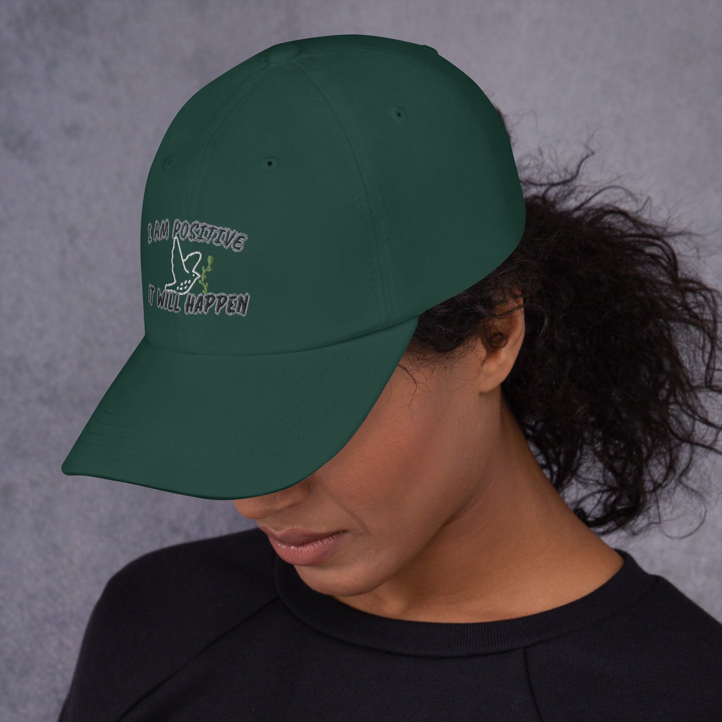 Think Positive-Dad hat