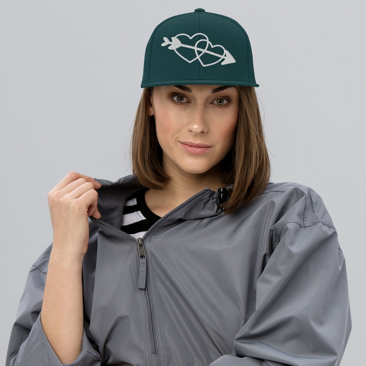Connected Hearts Snapback Cap | Love, Unity & Purpose Headwear