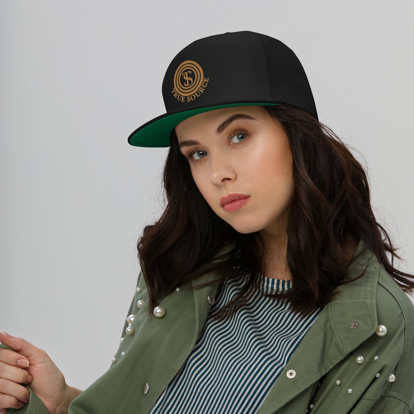 True Source-Flat Bill Cap