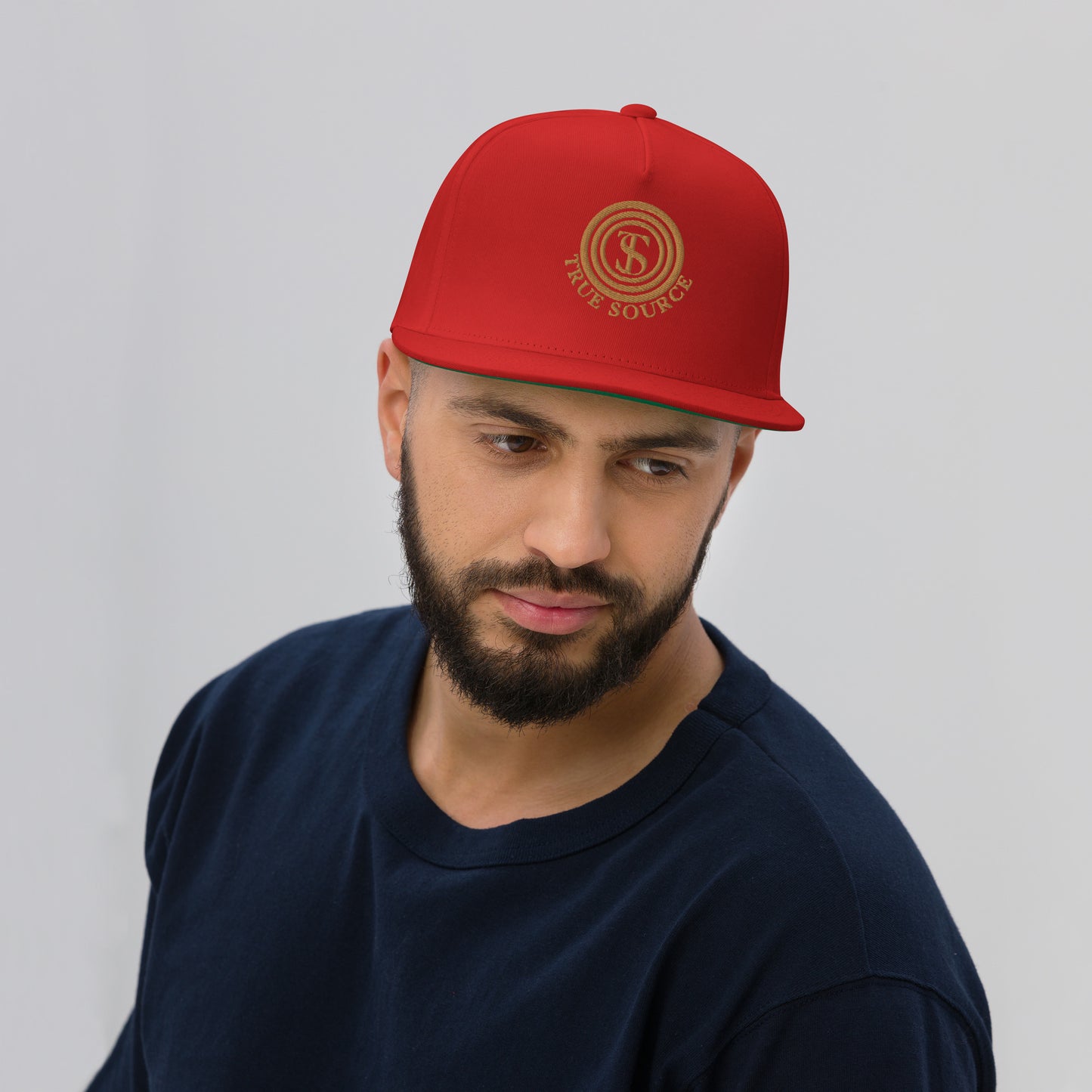 Crowning Comfort-Flat Bill Cap