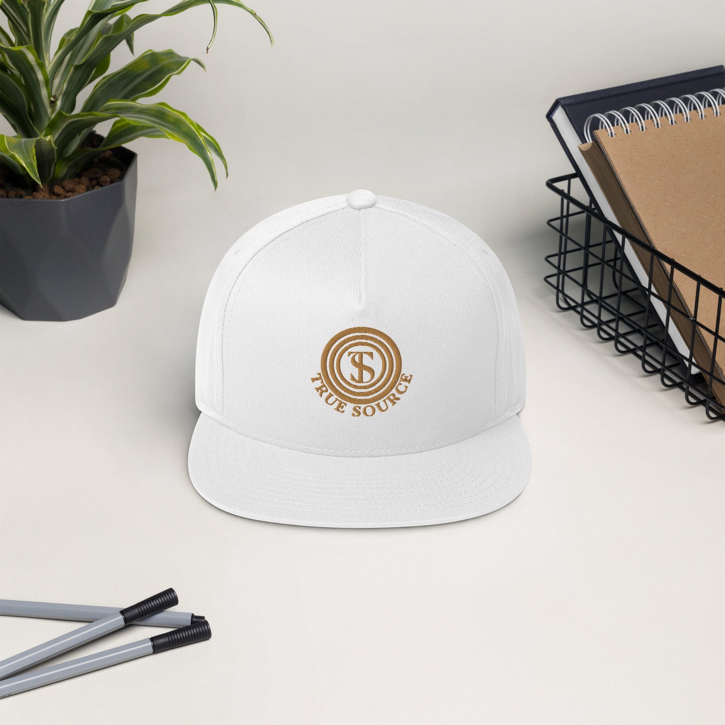True Source-Flat Bill Cap