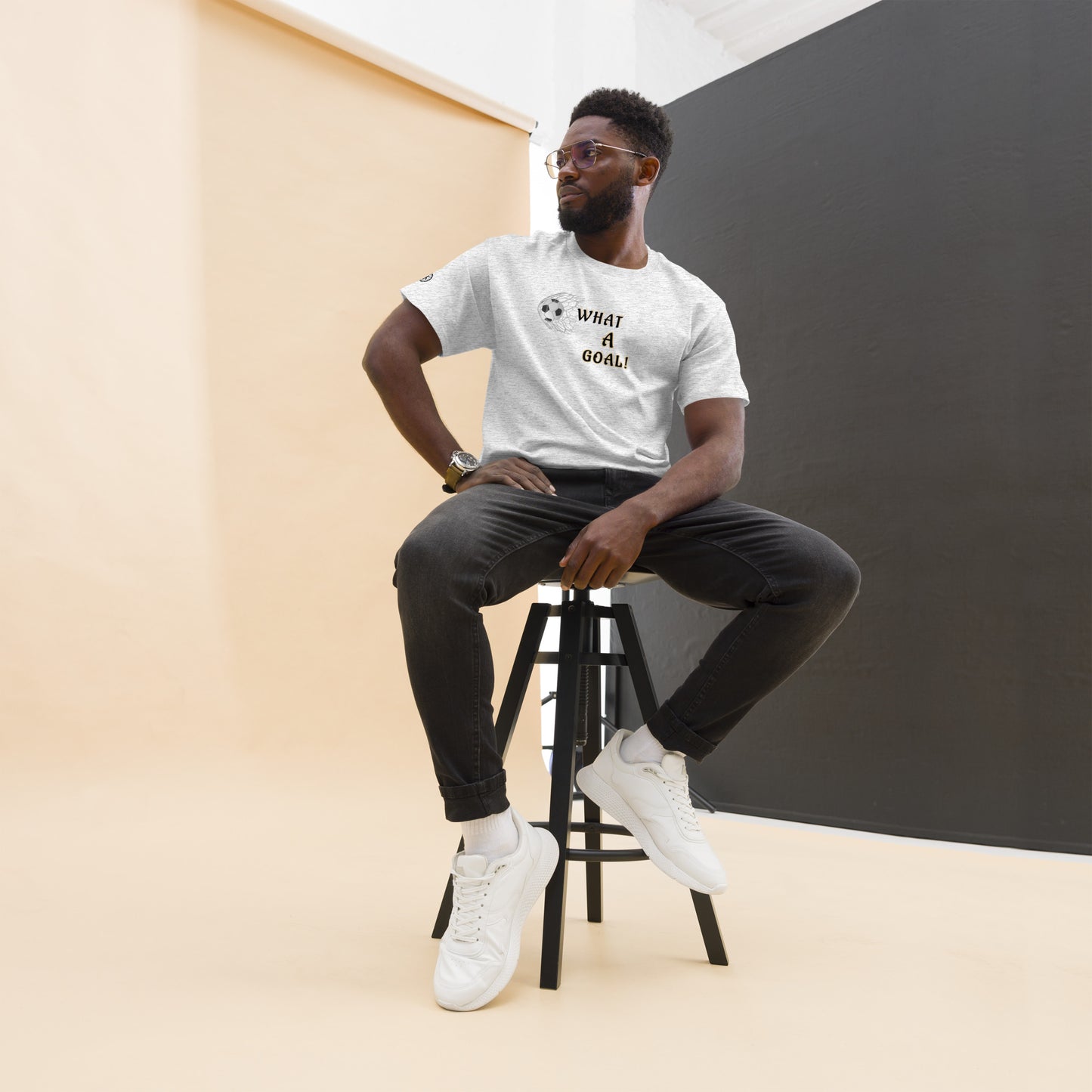 Think Positive- Men's classic tee