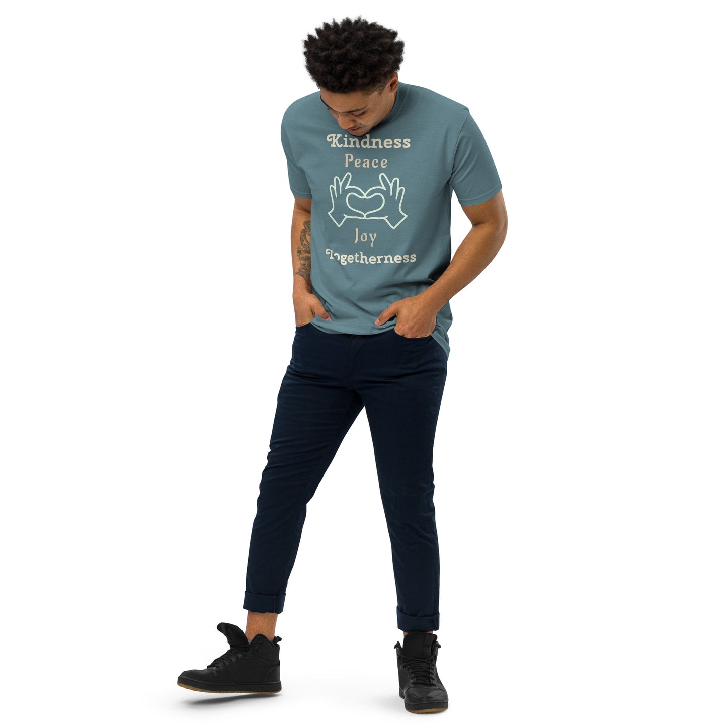 A Heart Thing-Men’s premium heavyweight tee