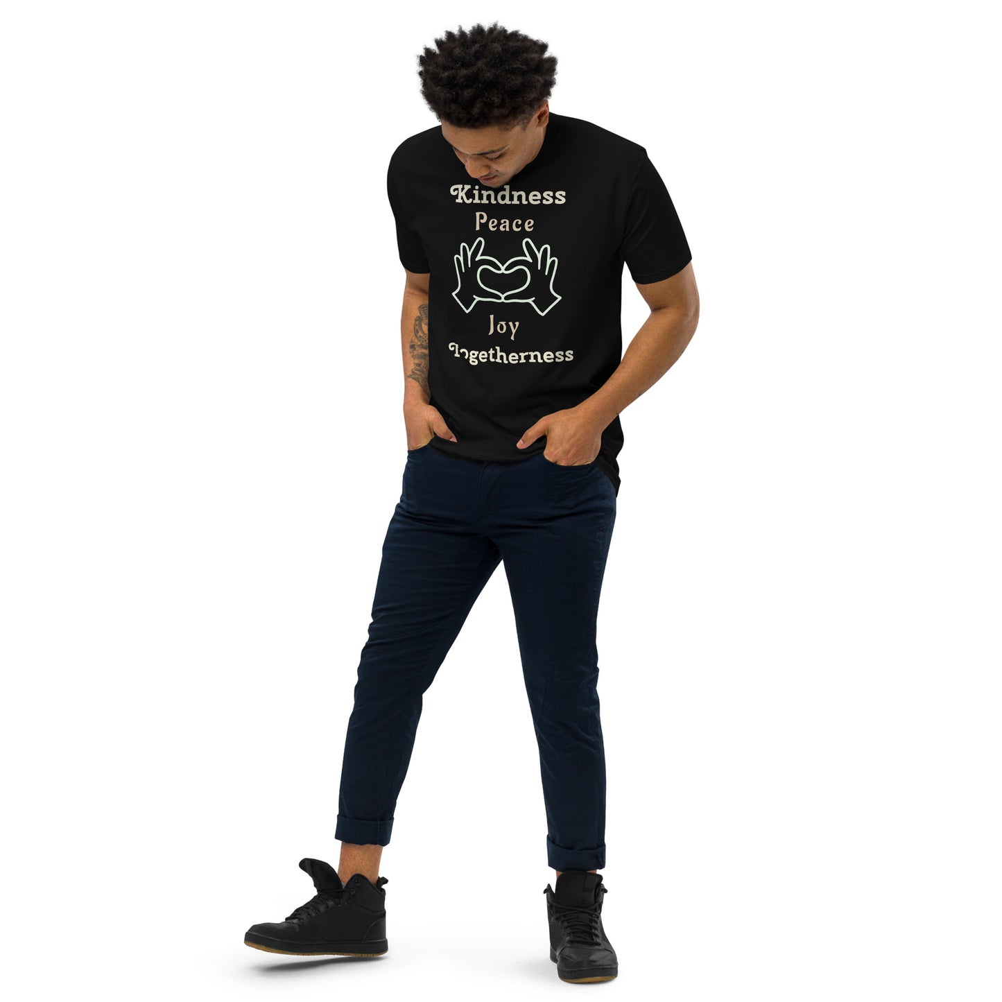 A Heart Thing-Men’s premium heavyweight tee
