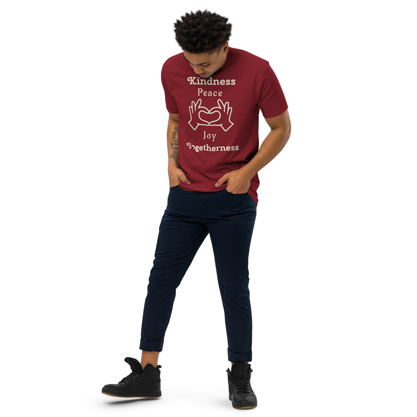 A Heart Thing-Men’s premium heavyweight tee