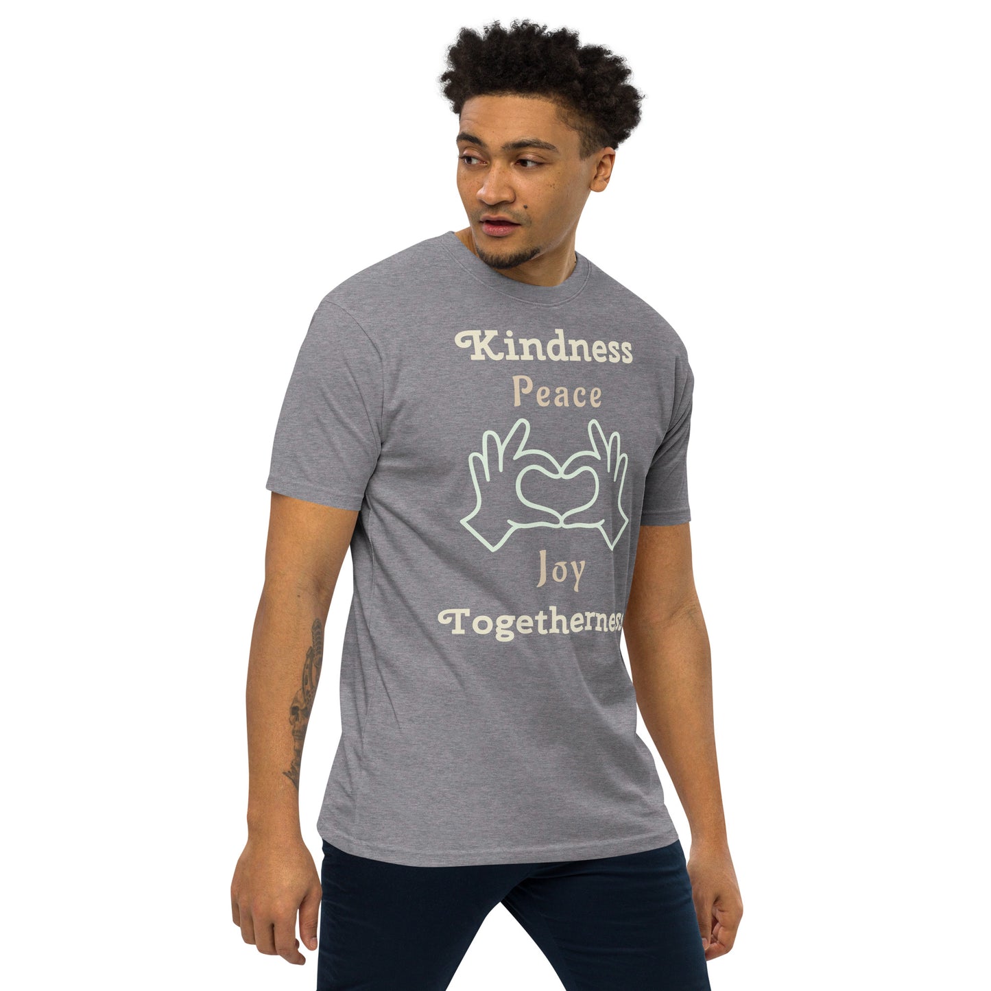 A Heart Thing-Men’s premium heavyweight tee