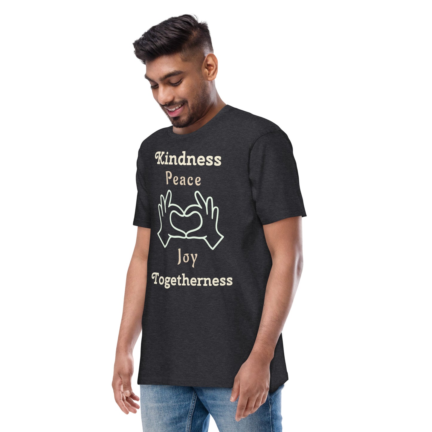 A Heart Thing-Men’s premium heavyweight tee