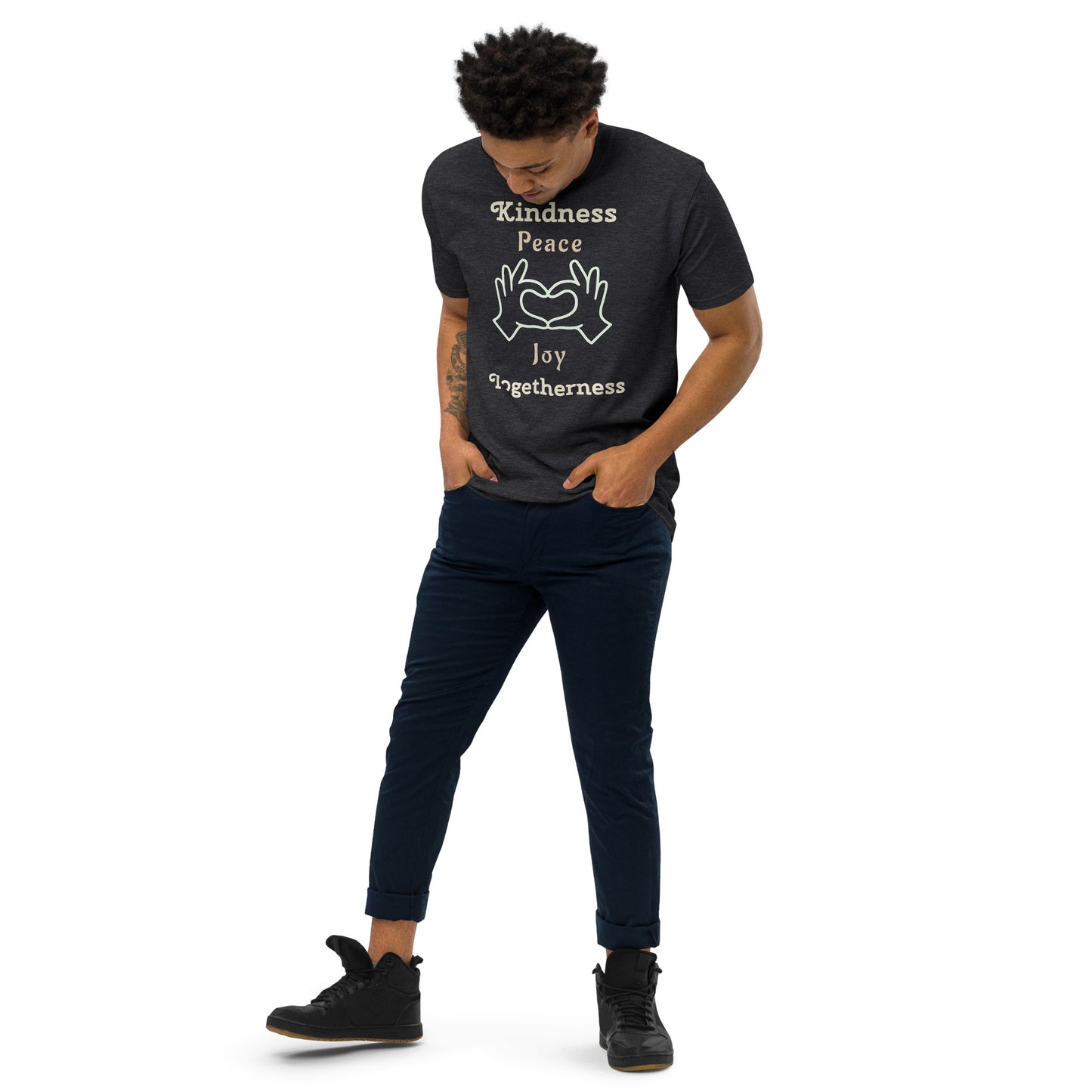 A Heart Thing-Men’s premium heavyweight tee