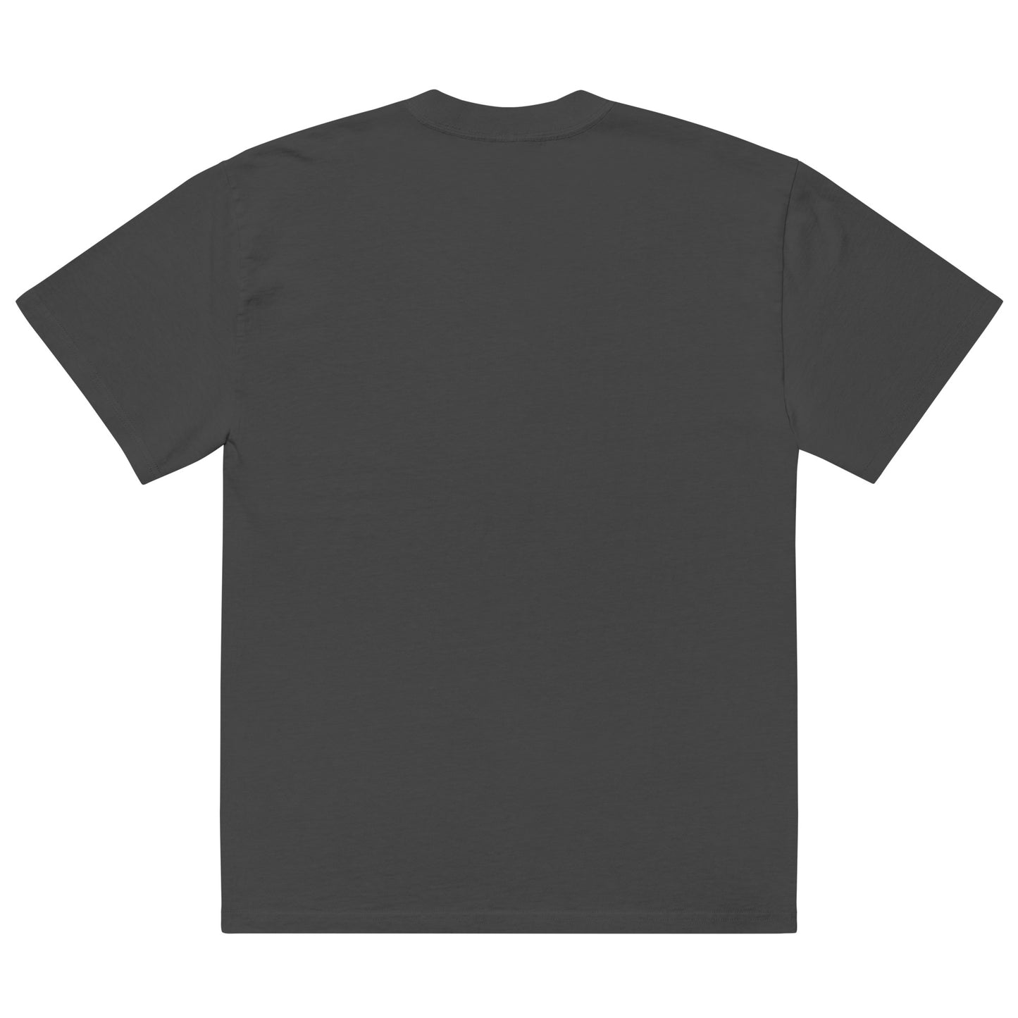 Think Positive-Oversized faded t-shirt