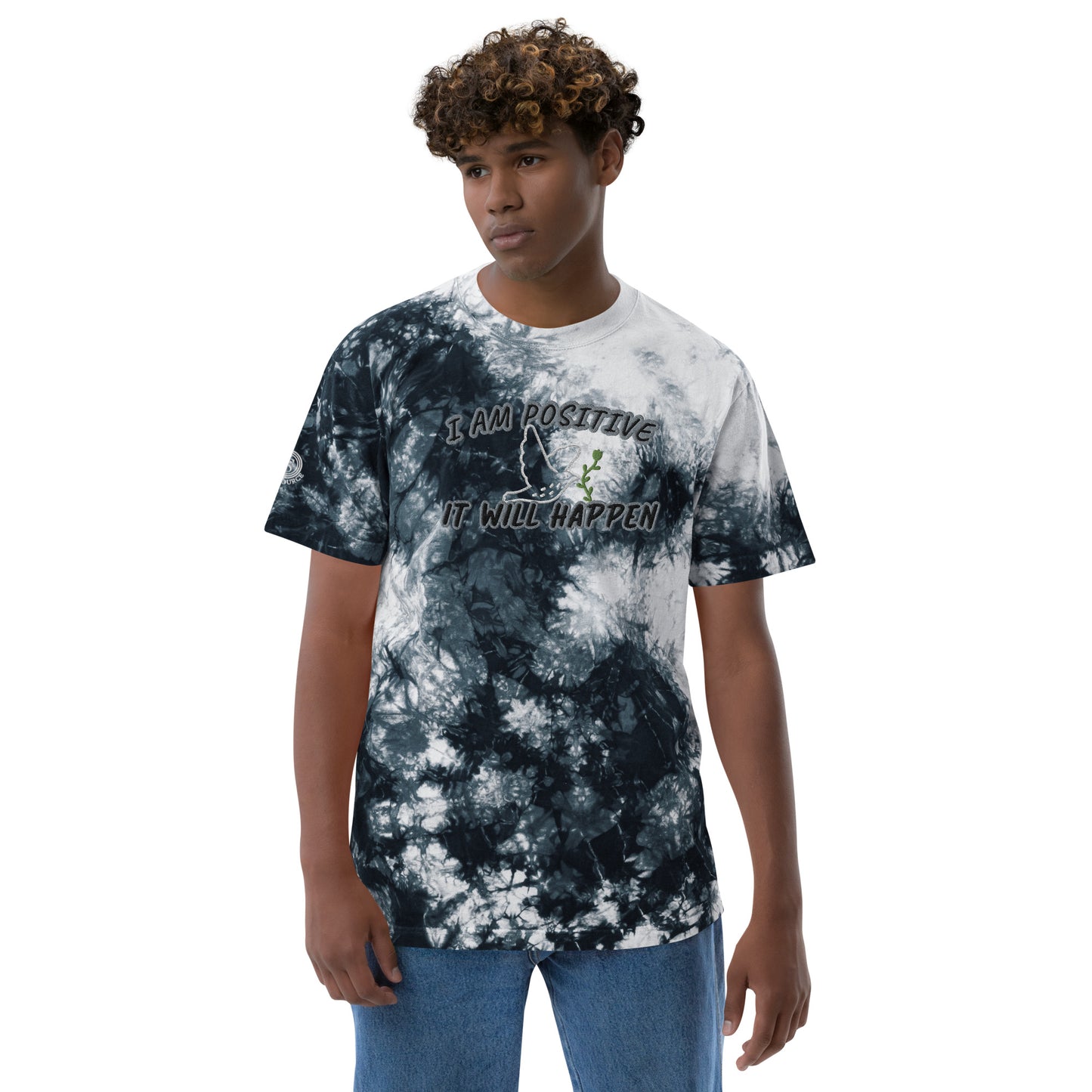 True-Source-Oversized tie-dye t-shirt