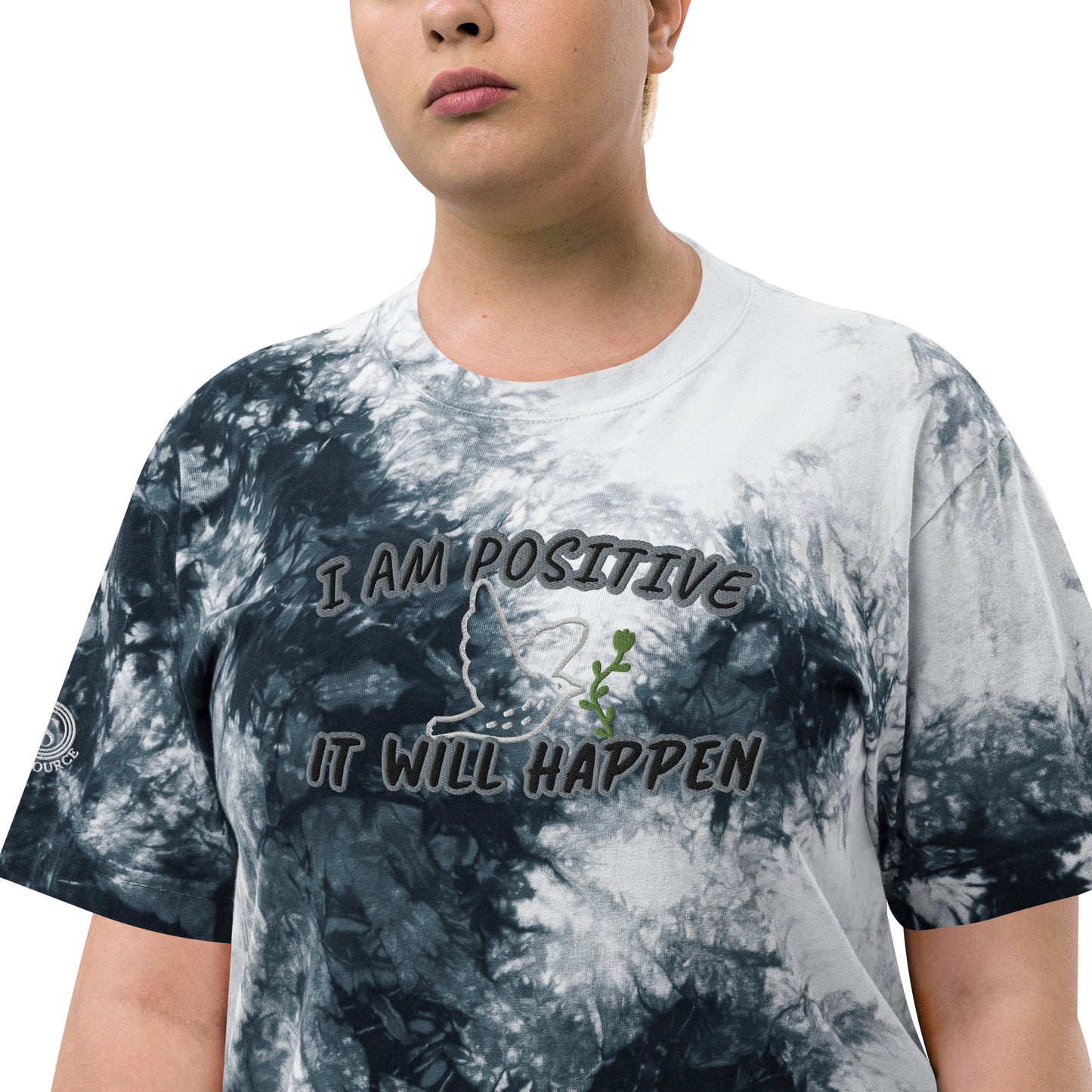 True-Source-Oversized tie-dye t-shirt