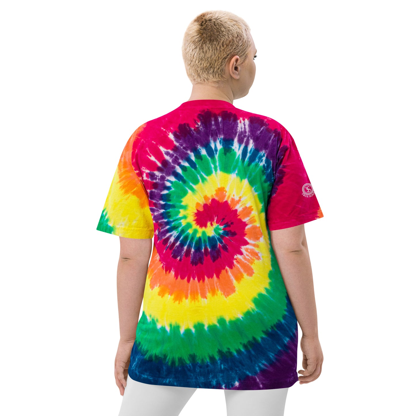 True-Source-Oversized tie-dye t-shirt