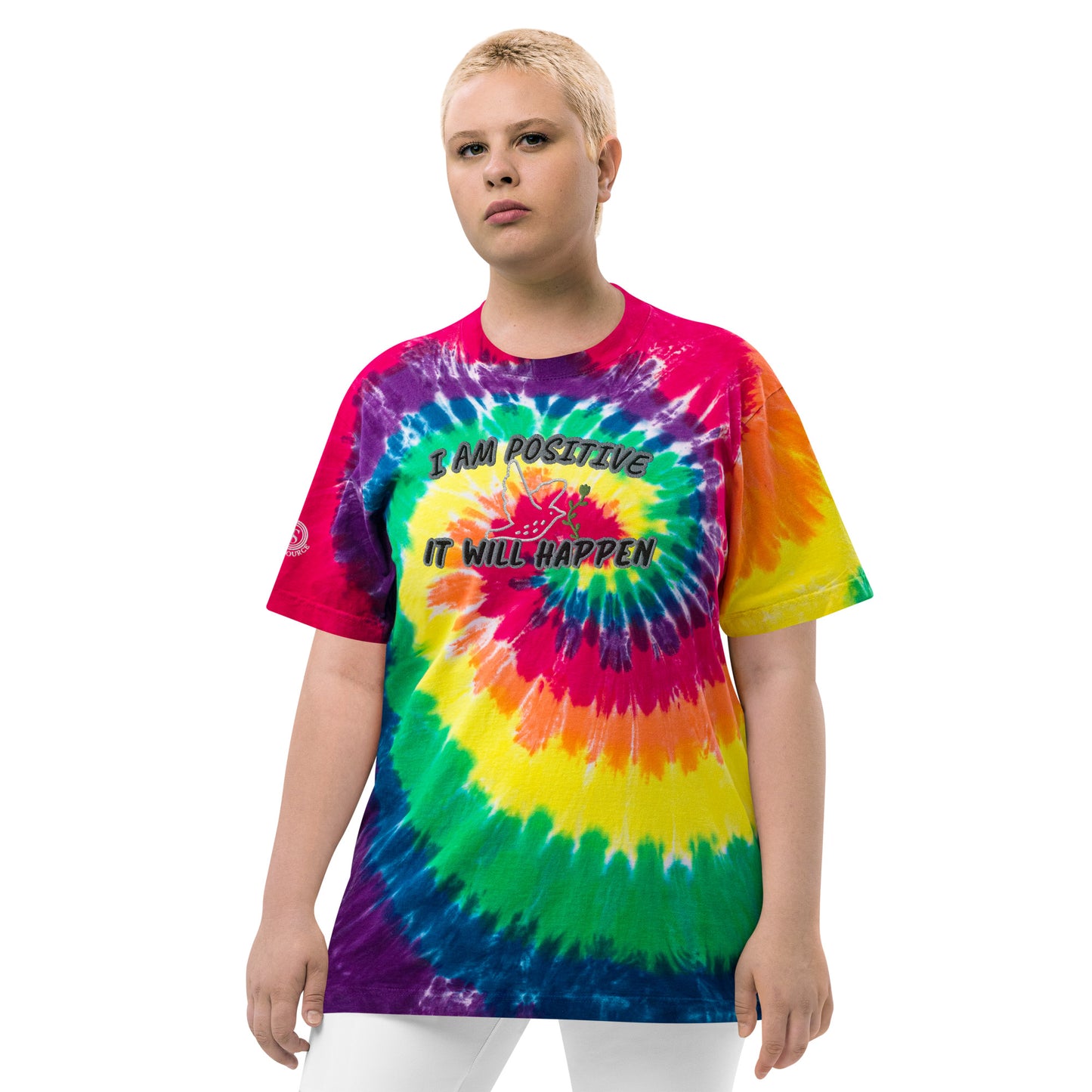 True-Source-Oversized tie-dye t-shirt